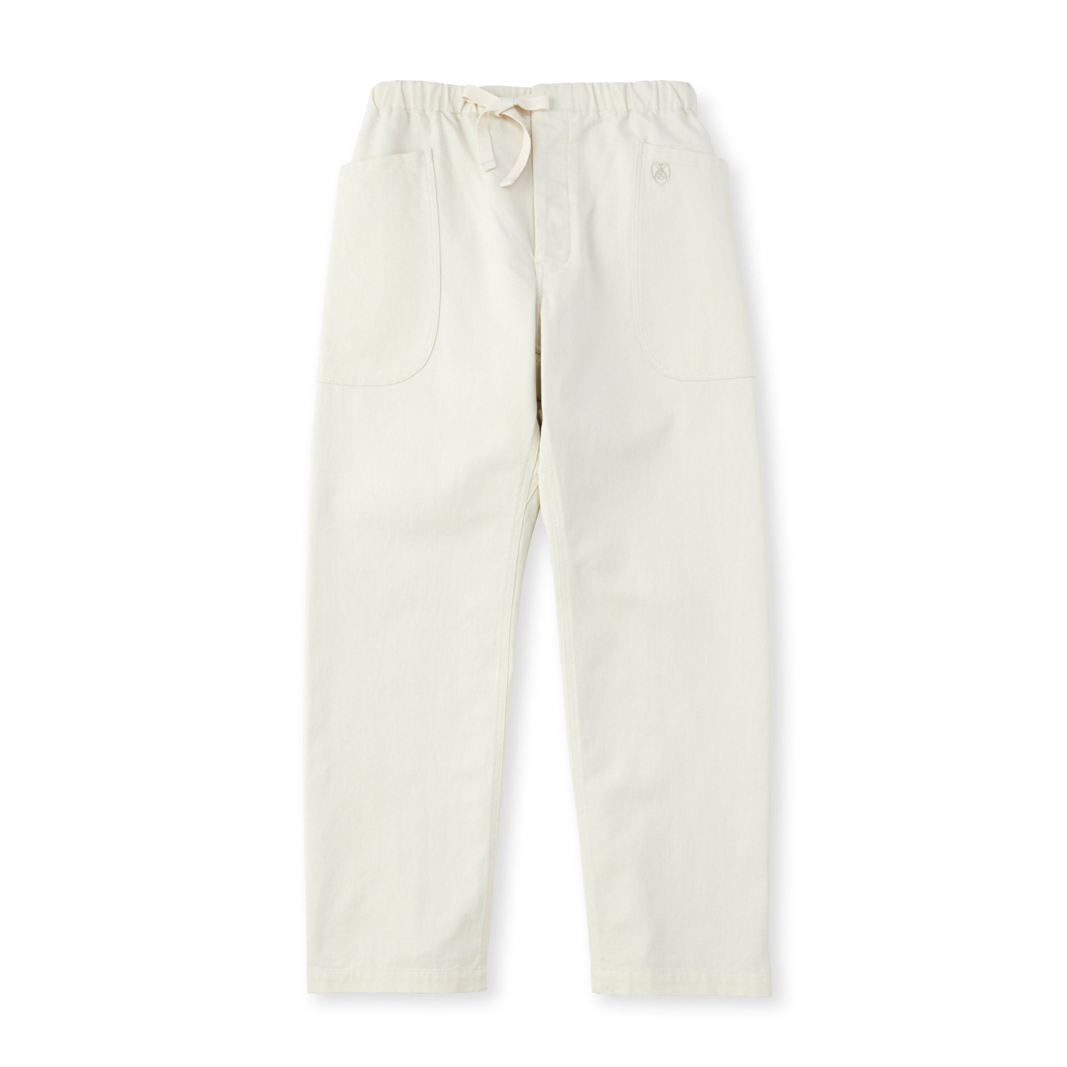 Cotton Twill Easy Pants