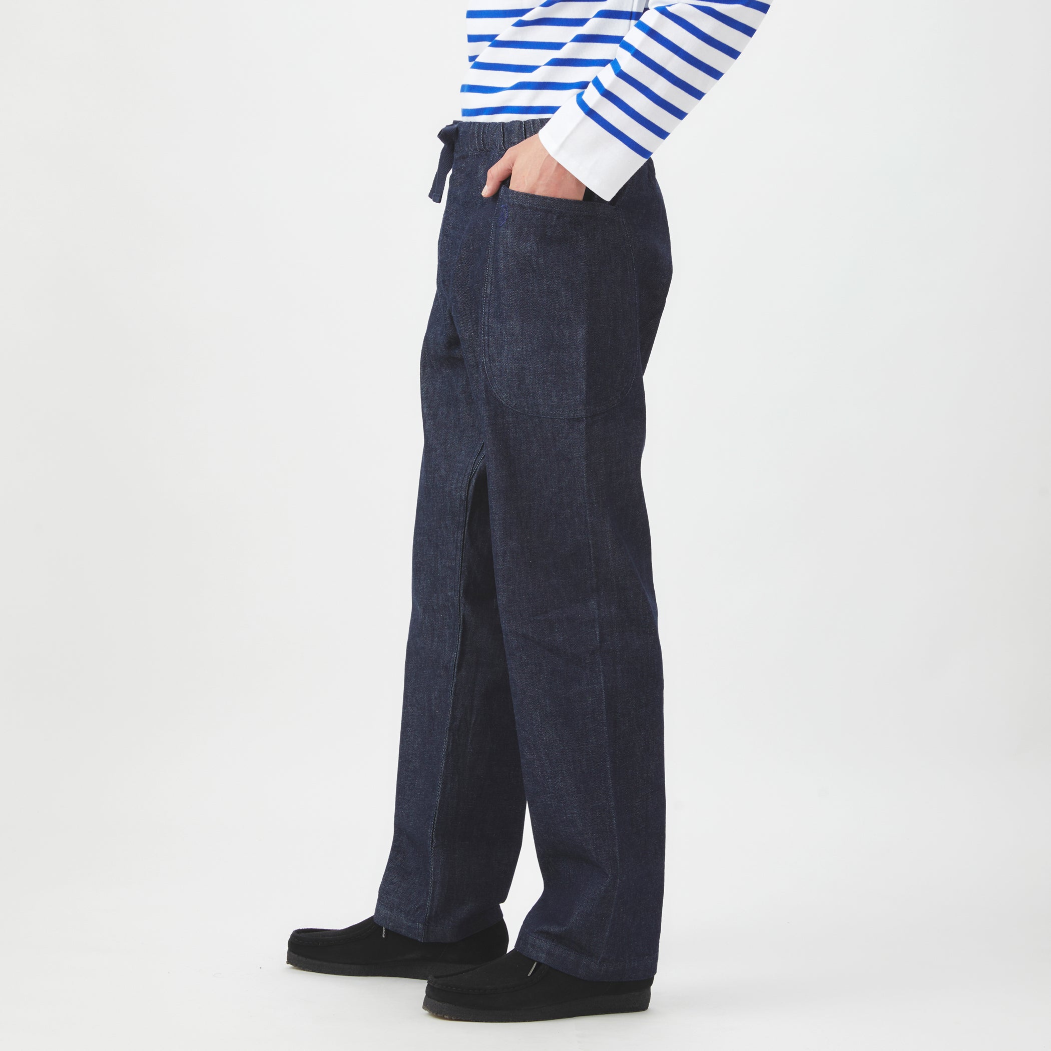 Denim Easy Pants