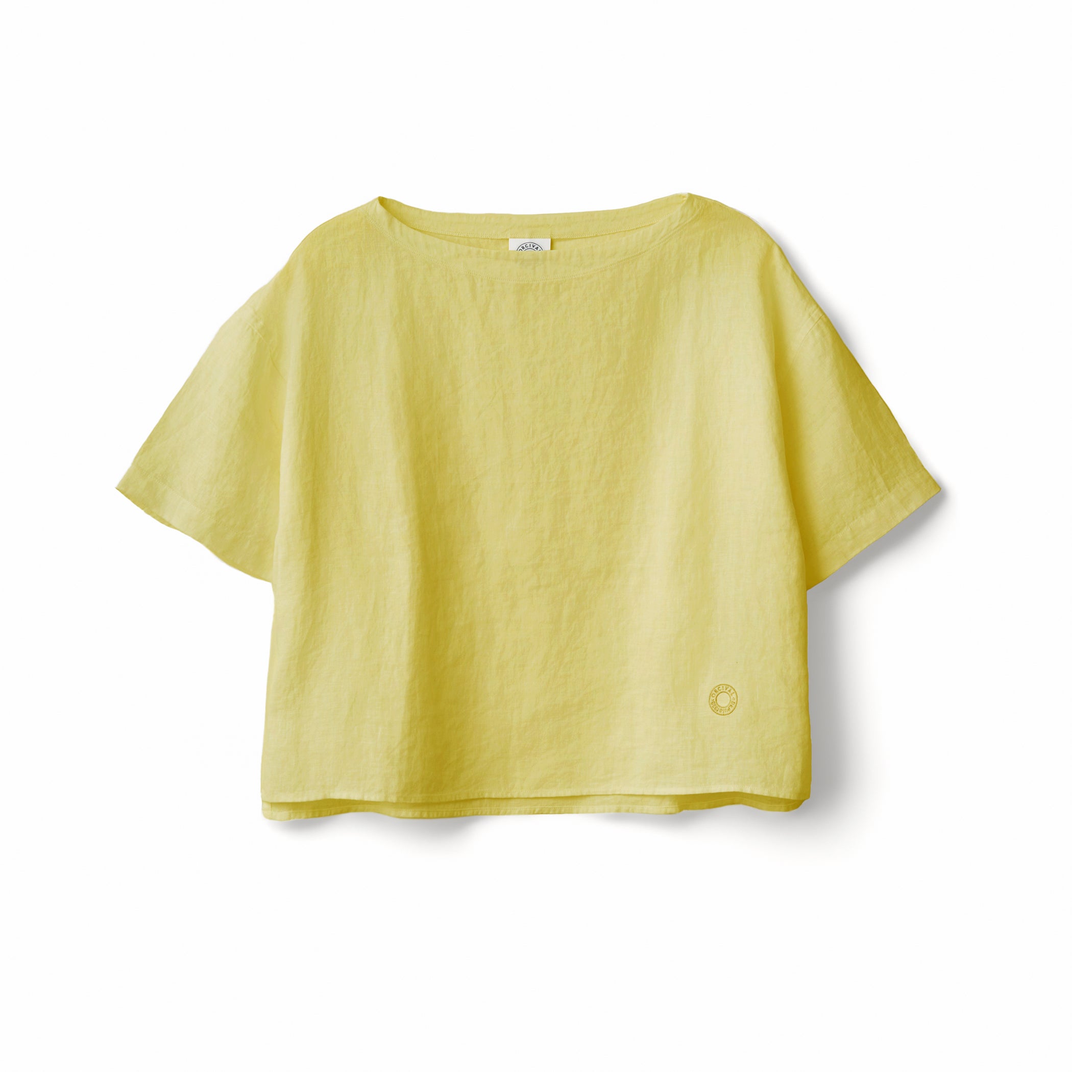 Women's Linen Boat Neck Pullover