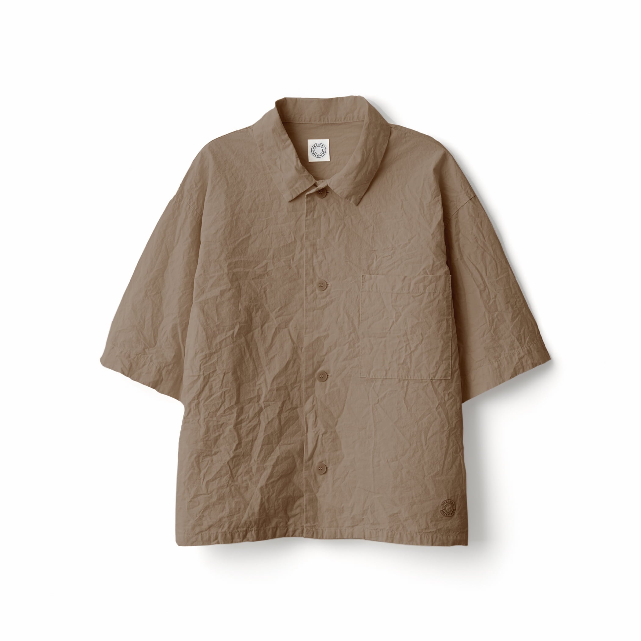 Women's Garment Dye Poplin Regular Collar Shirt