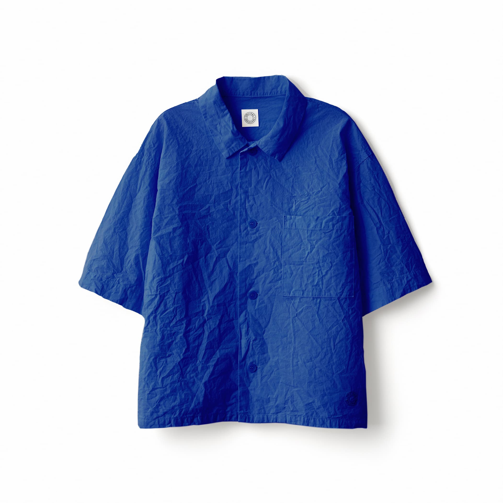 Women's Garment Dye Poplin Regular Collar Shirt