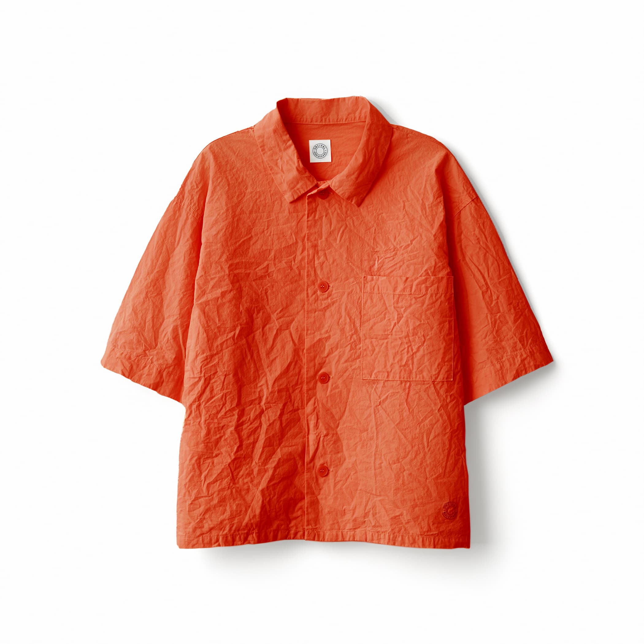 Women's Garment Dye Poplin Regular Collar Shirt