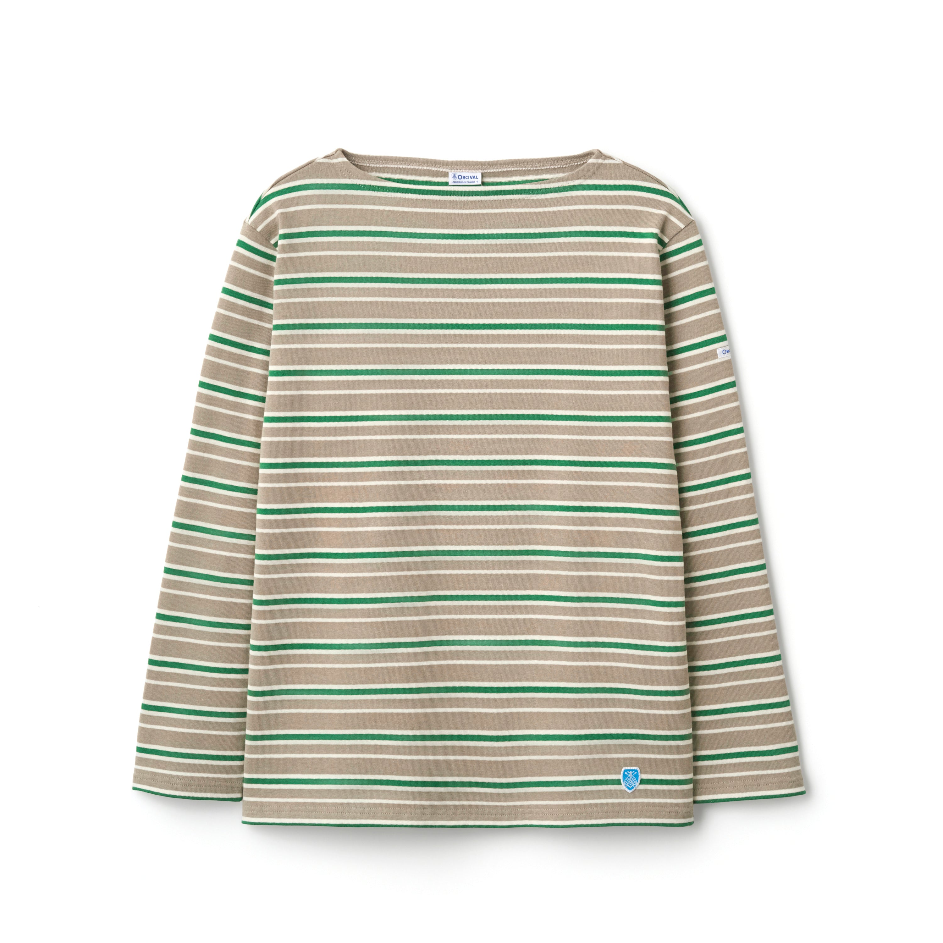 Cotton Lourd Basque Shirt Multi Border