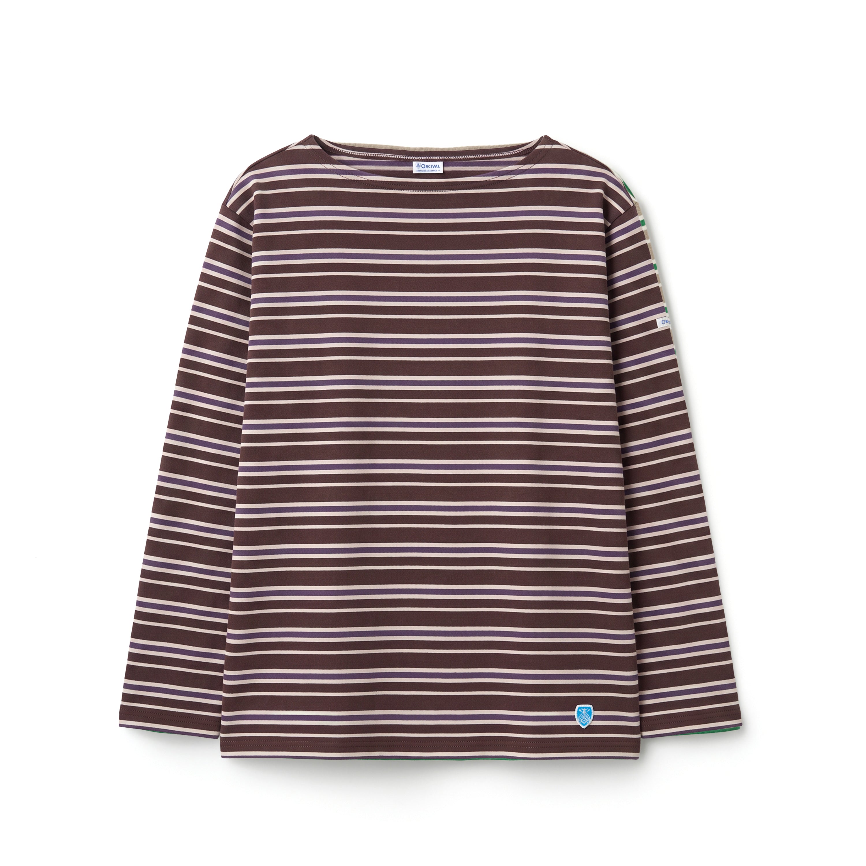 Cotton Lourd Basque Shirt Multi Border