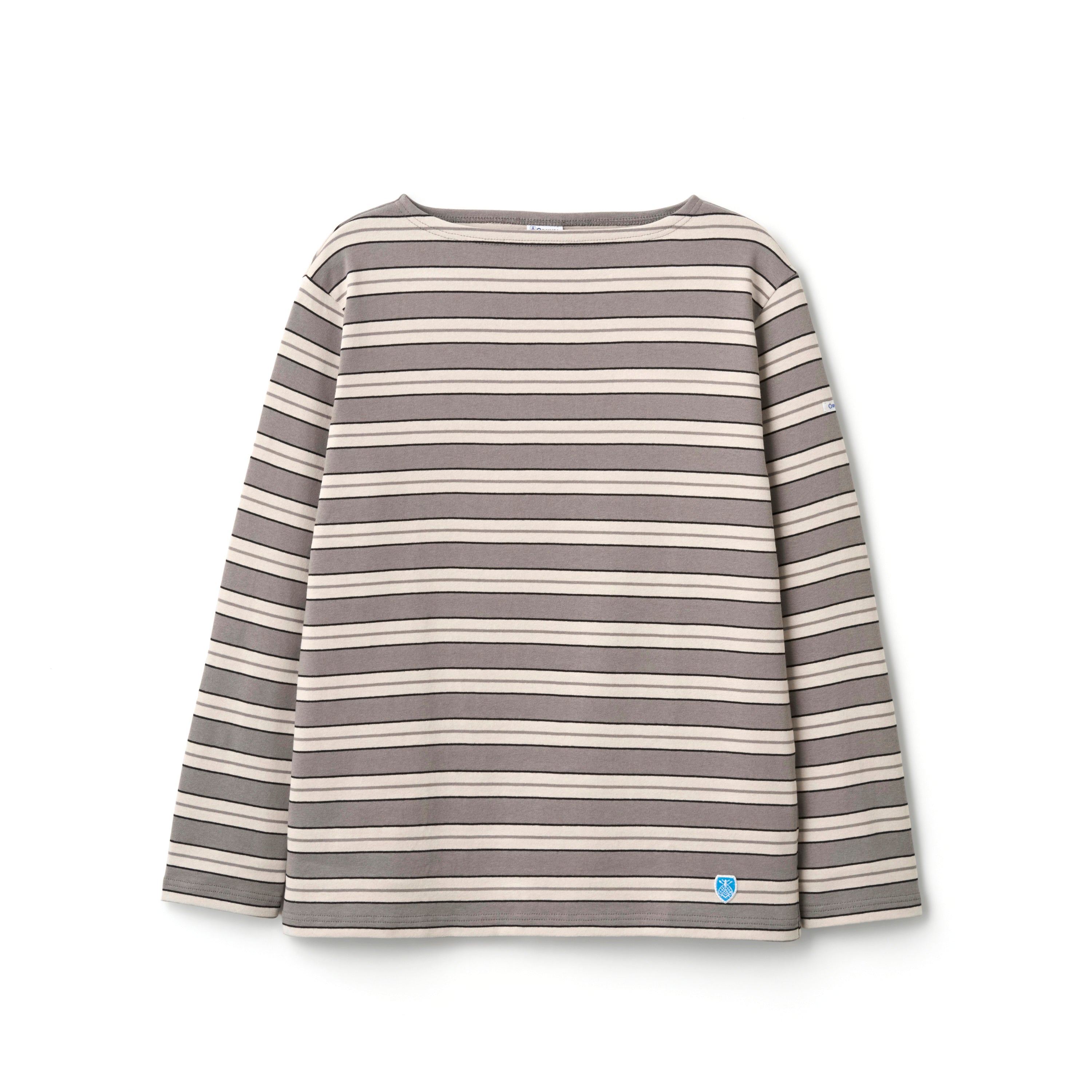 Cotton Lourd Basque Shirt Multi Border