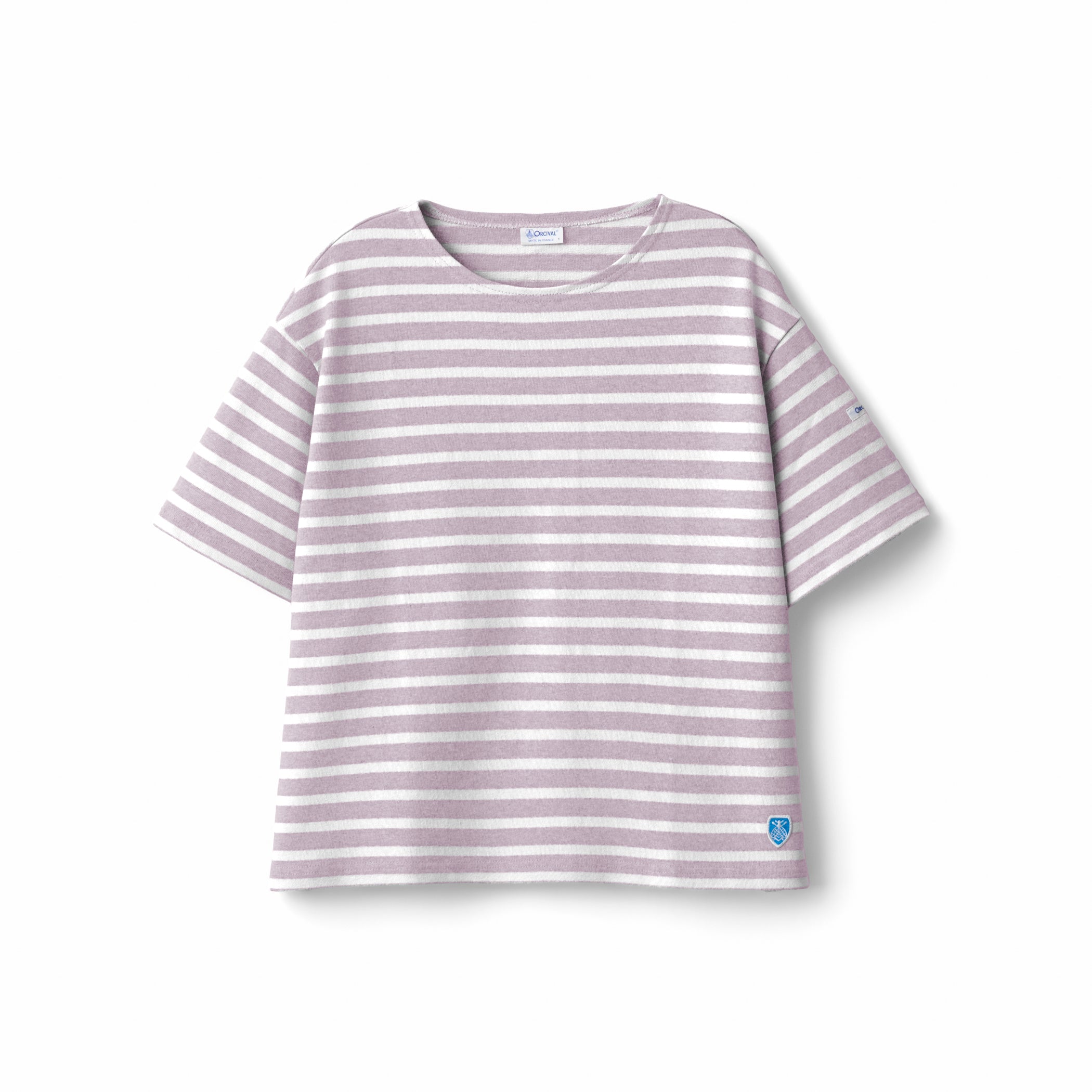 Women's Cotton Lourd Crew Neck Basque Shirt