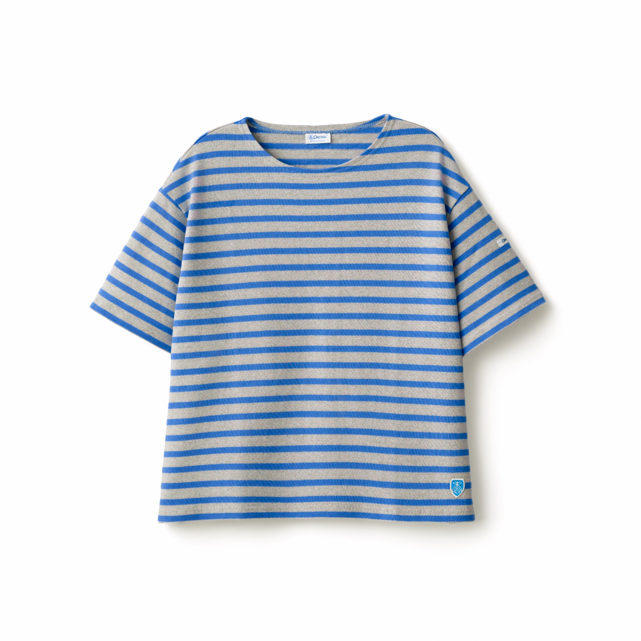 Women's Cotton Lourd Crew Neck Basque Shirt