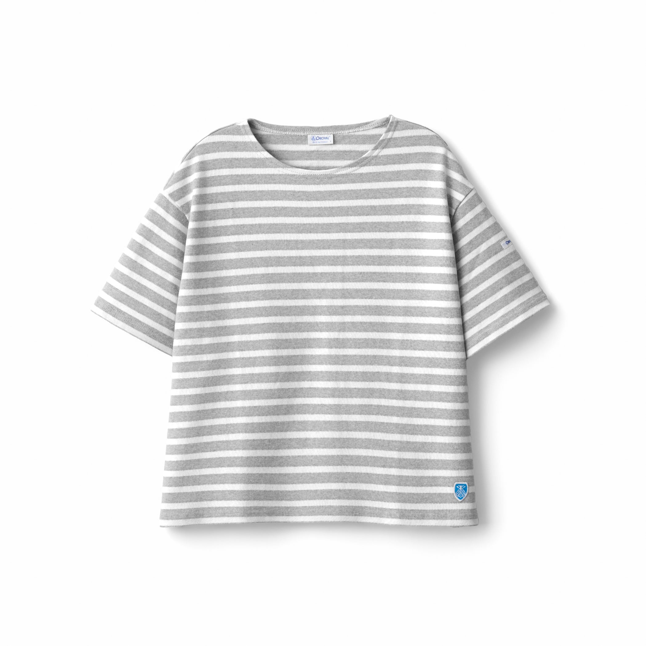 Women's Cotton Lourd Crew Neck Basque Shirt