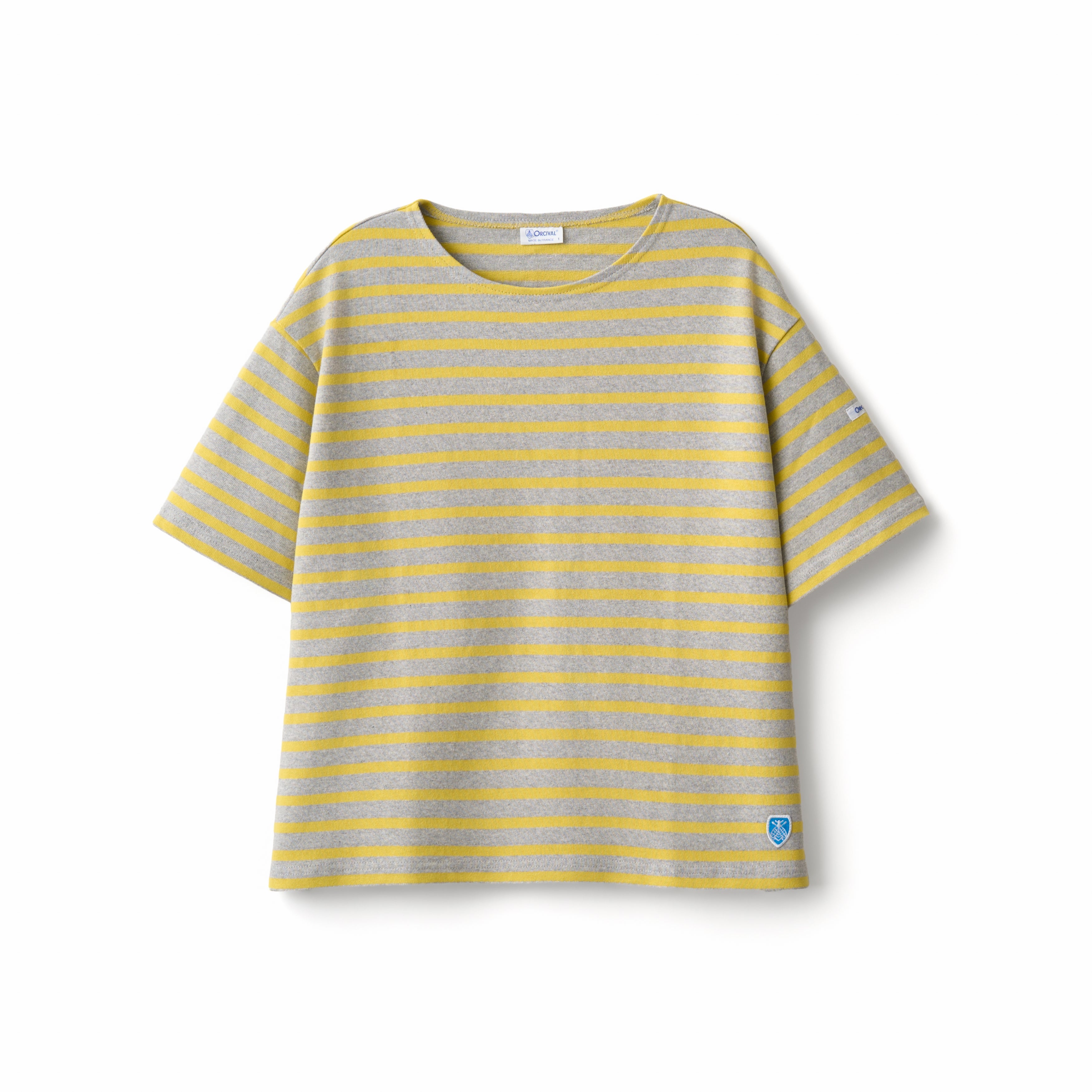 Women's Cotton Lourd Crew Neck Basque Shirt