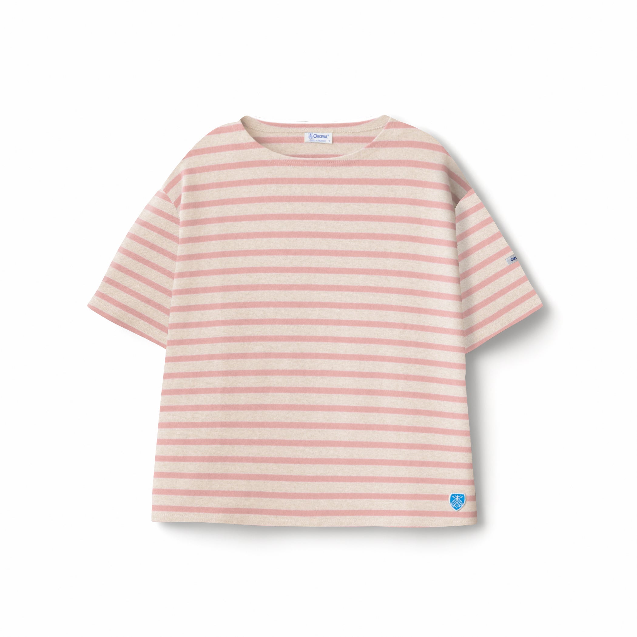 Women's Cotton Lourd Crew Neck Basque Shirt