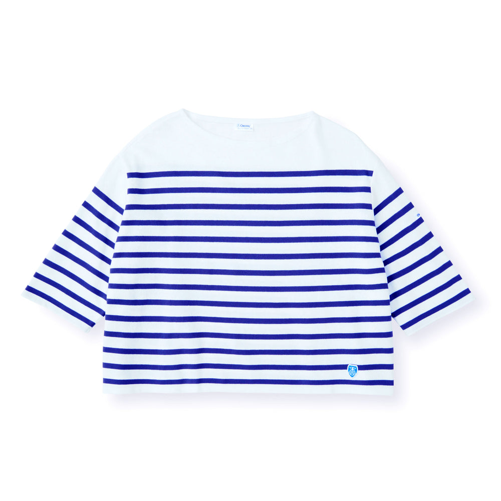 Women's Rachel Wide Half Sleeve Basque Shirt|ORCIVAL