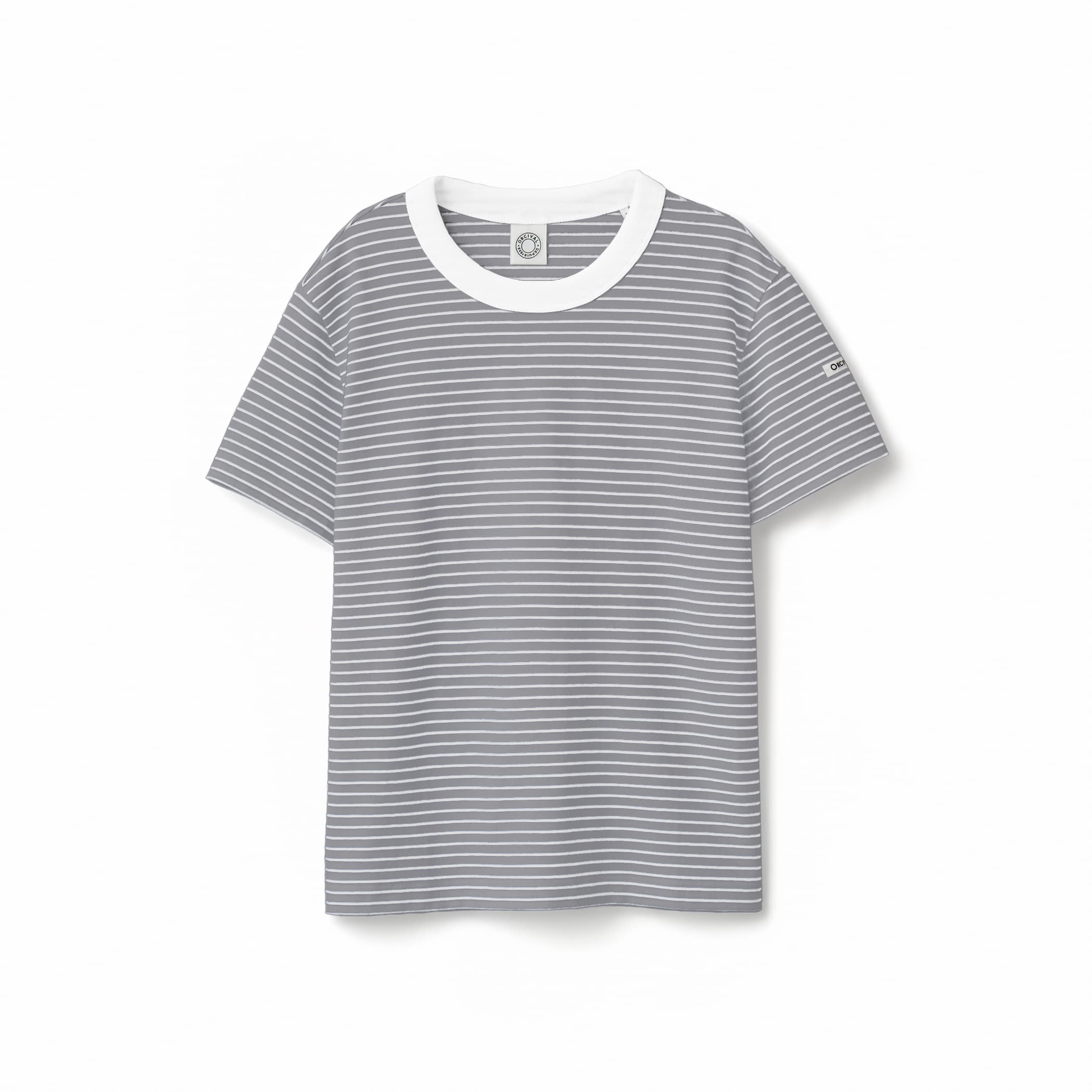 Women's Cotton Stretch Crew Neck Short Sleeve Pullover