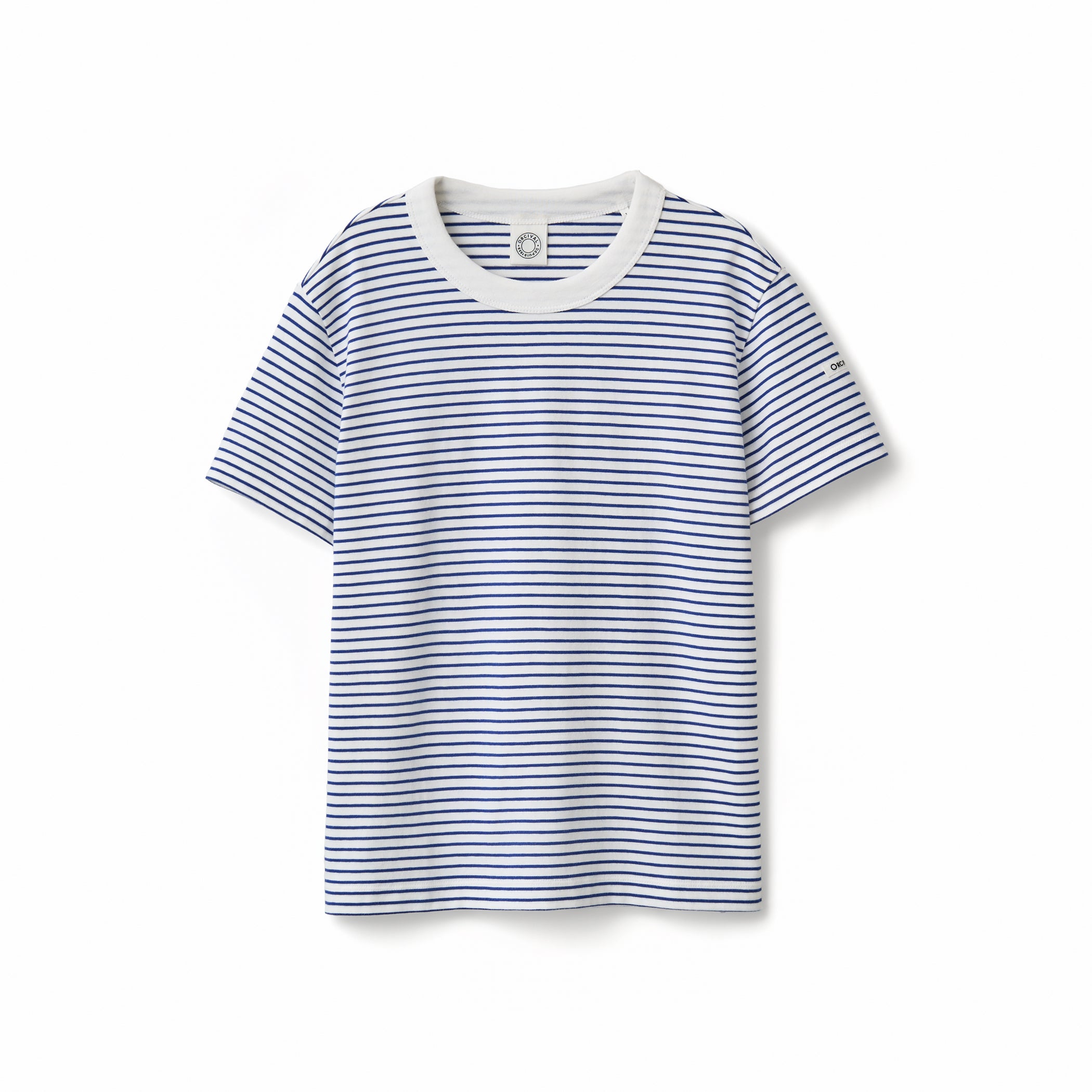 Women's Cotton Stretch Crew Neck Short Sleeve Pullover
