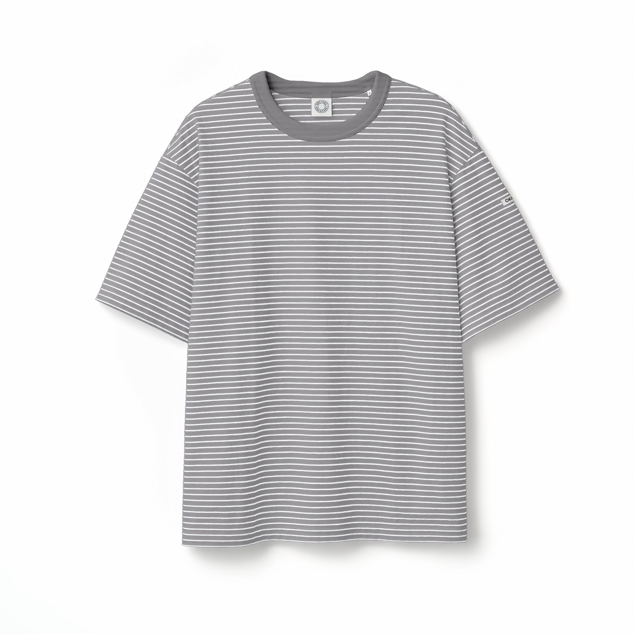 Men's Cotton Stretch Crew Neck Short Sleeve Pullover