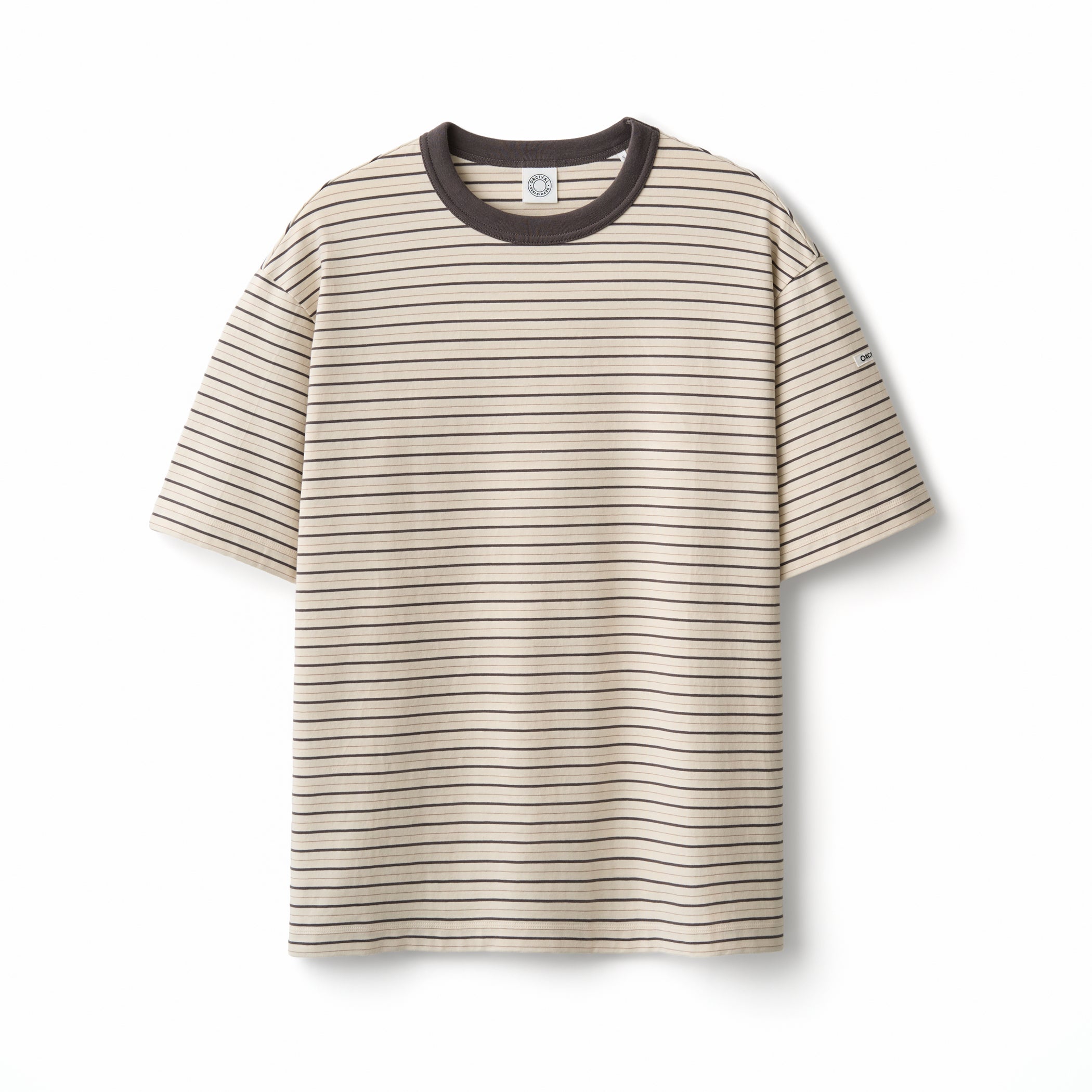 Men's Cotton Stretch Crew Neck Short Sleeve Pullover