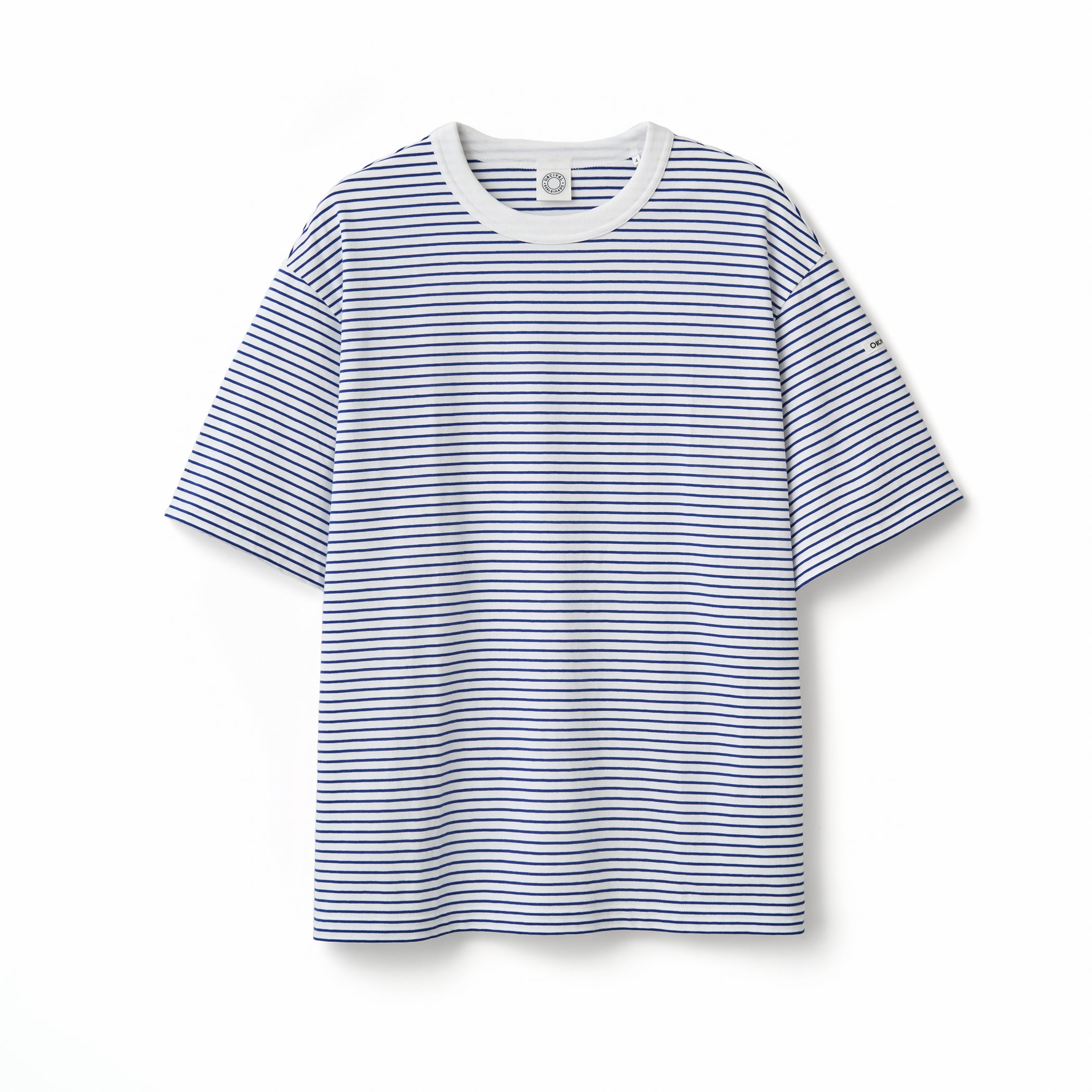 Men's Cotton Stretch Crew Neck Short Sleeve Pullover