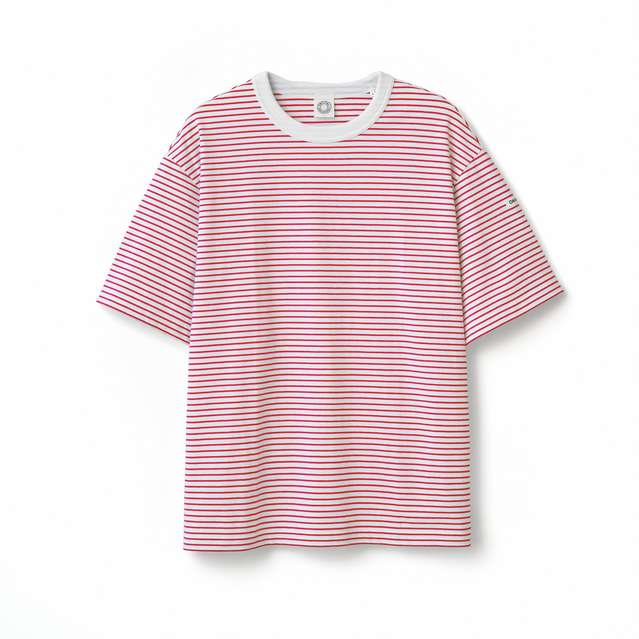 Men's Cotton Stretch Crew Neck Short Sleeve Pullover