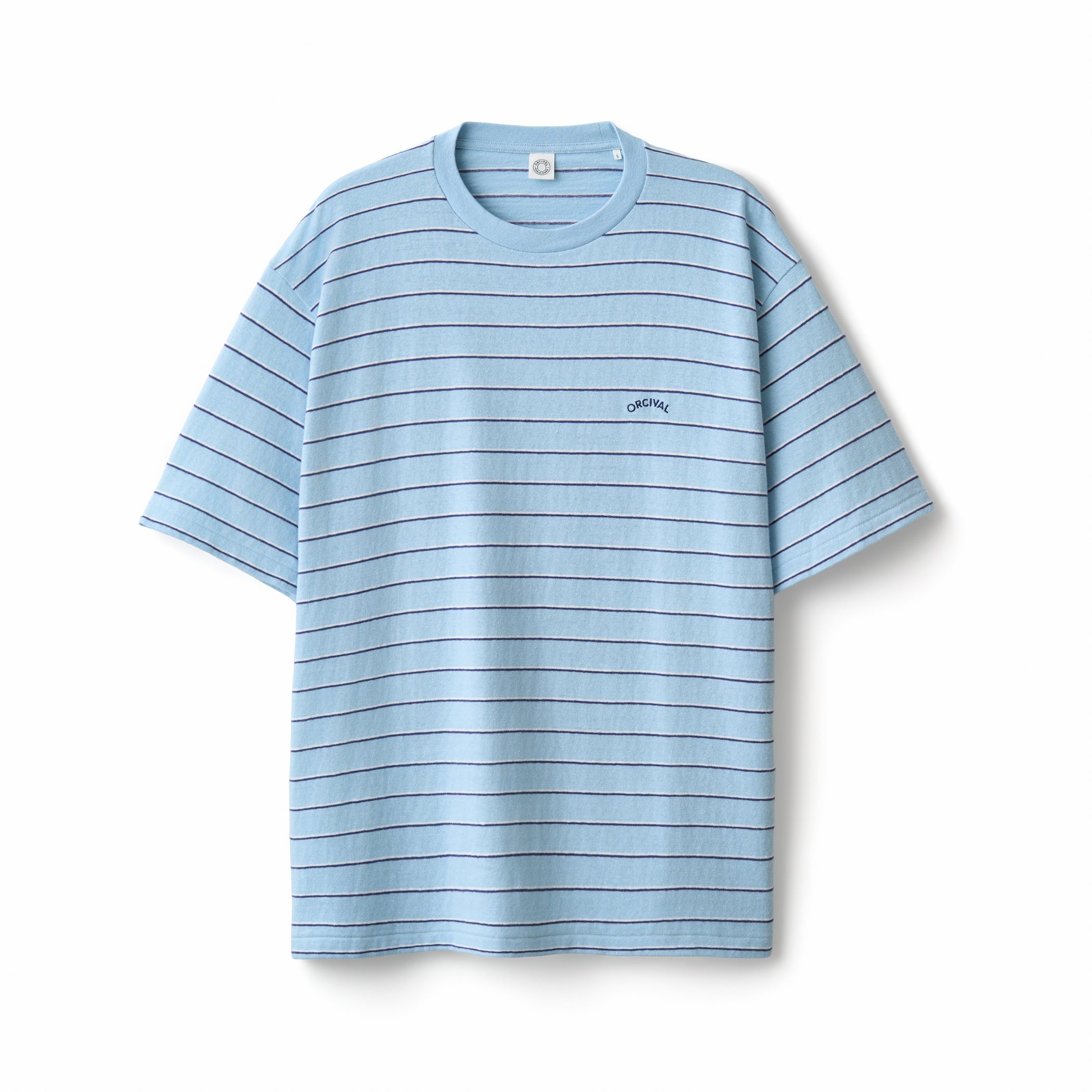 Men's Uneven Jersey Embroidery Short Sleeve T-shirt