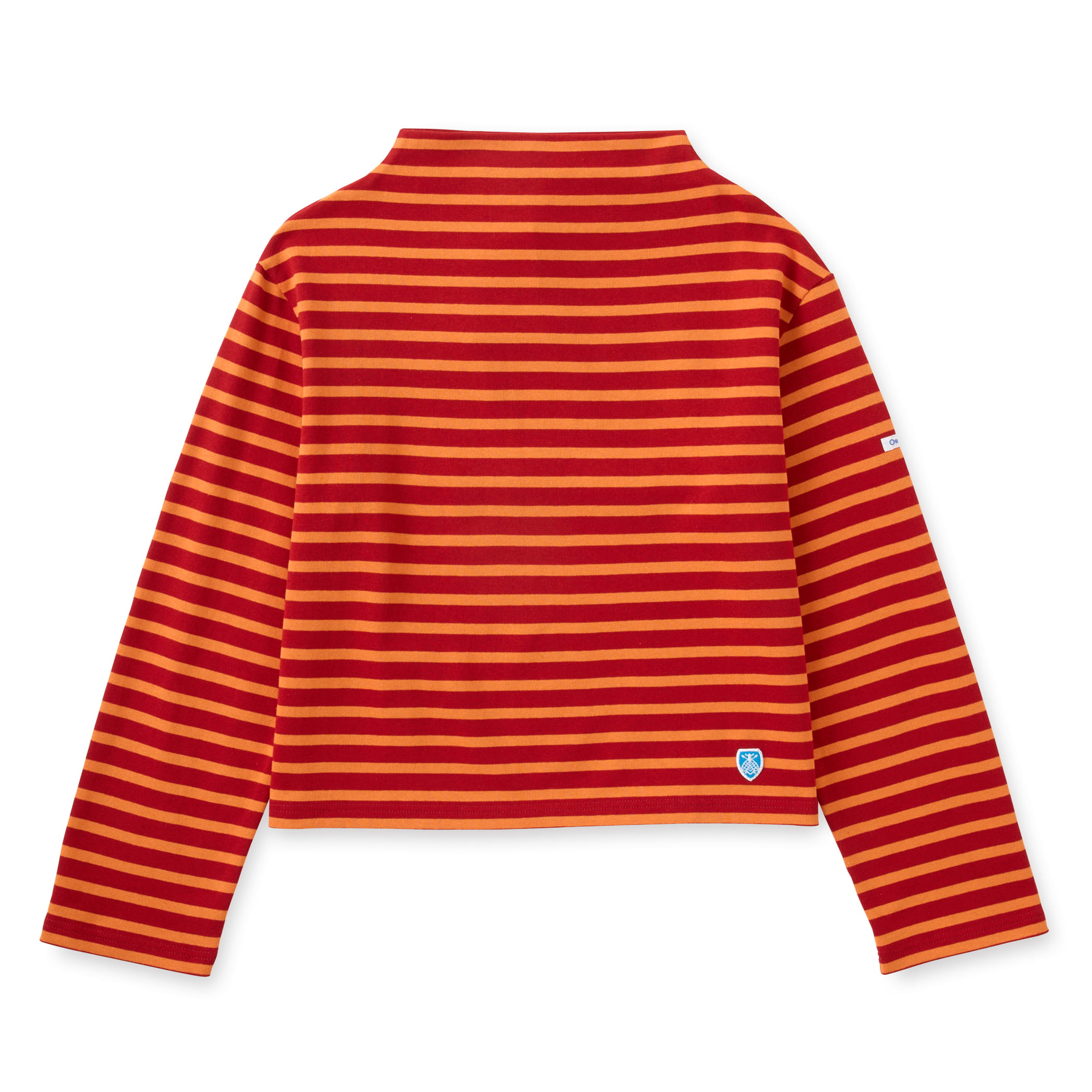 Women's Cotton Lourd Bottle Neck Basque Shirt