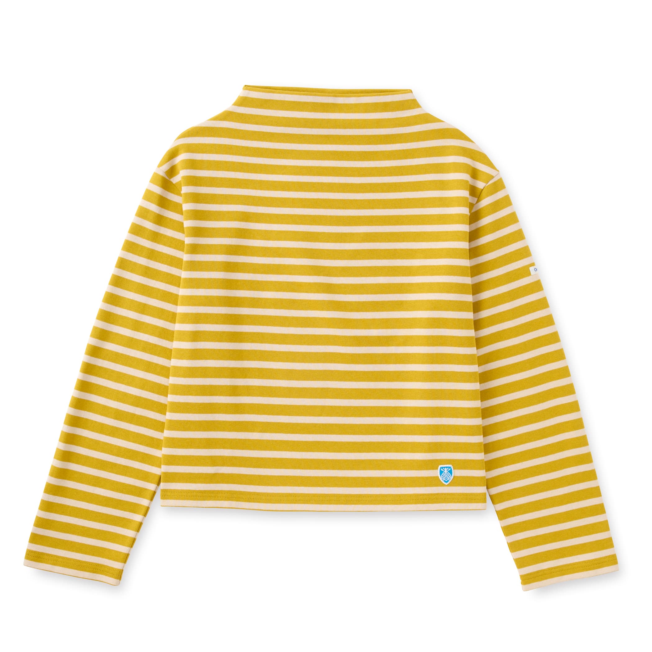 Women's Cotton Lourd Bottle Neck Basque Shirt