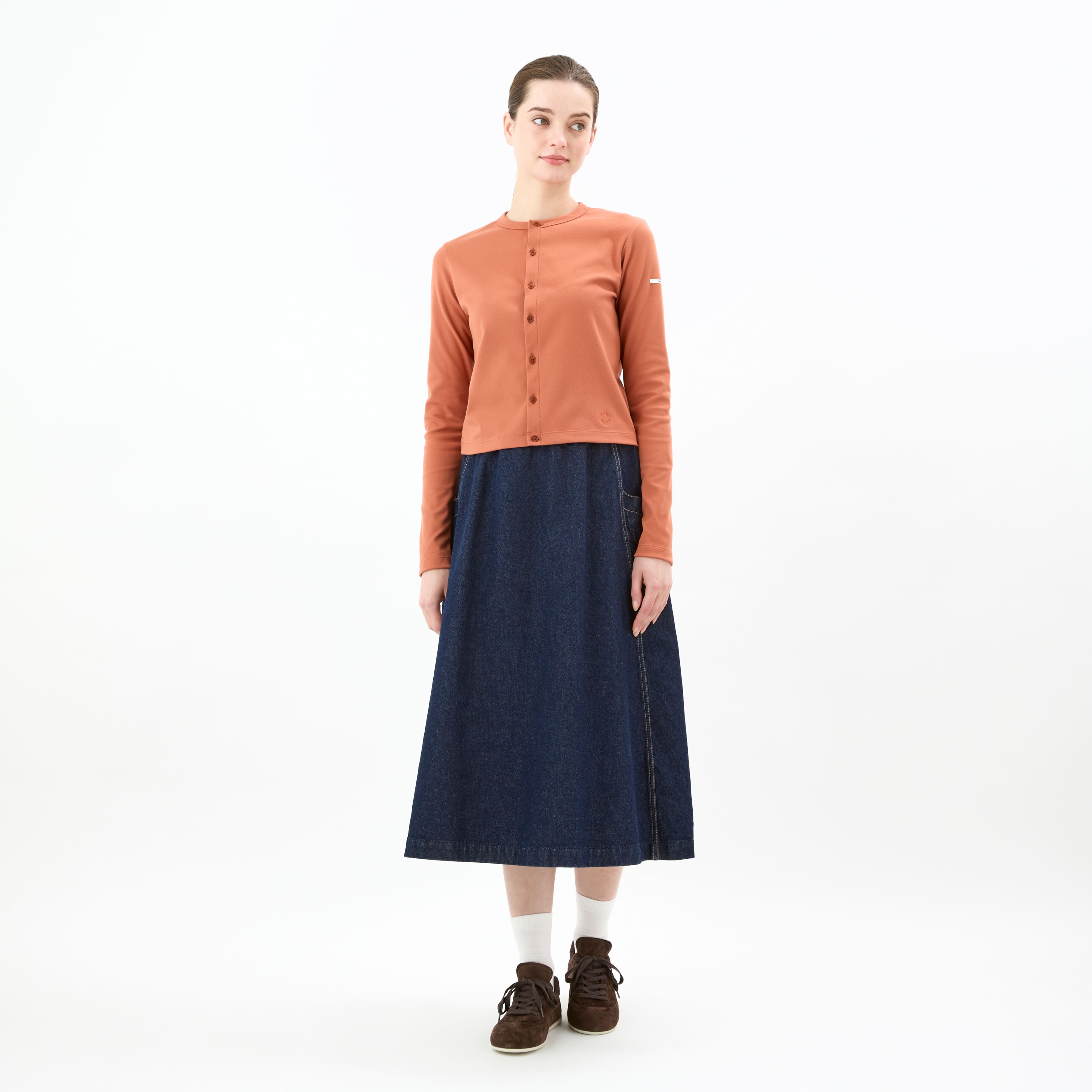 ＜Exclusive＞Women's Leather Sneakers Blown