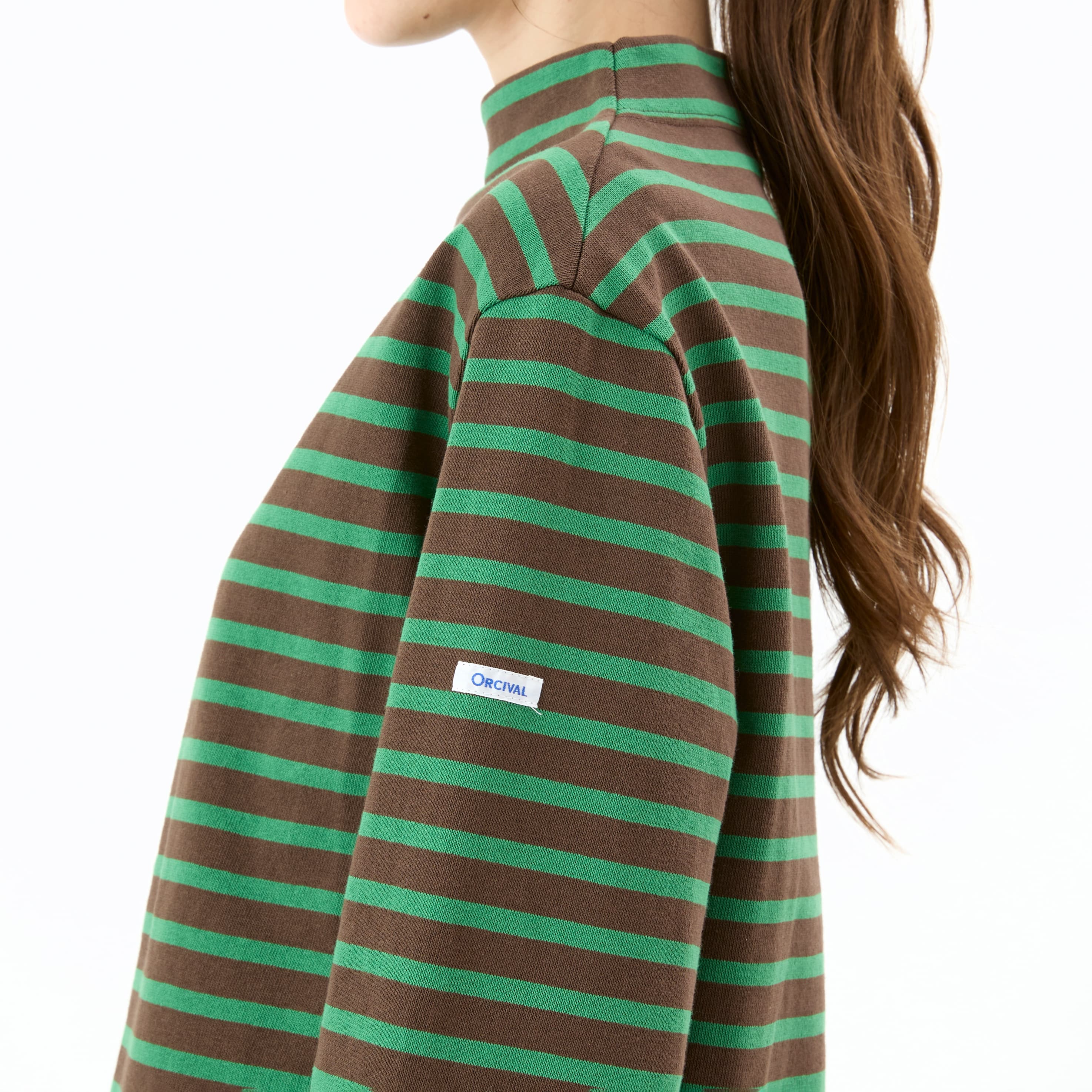 Women's Cotton Lourd Bottle Neck Basque Shirt