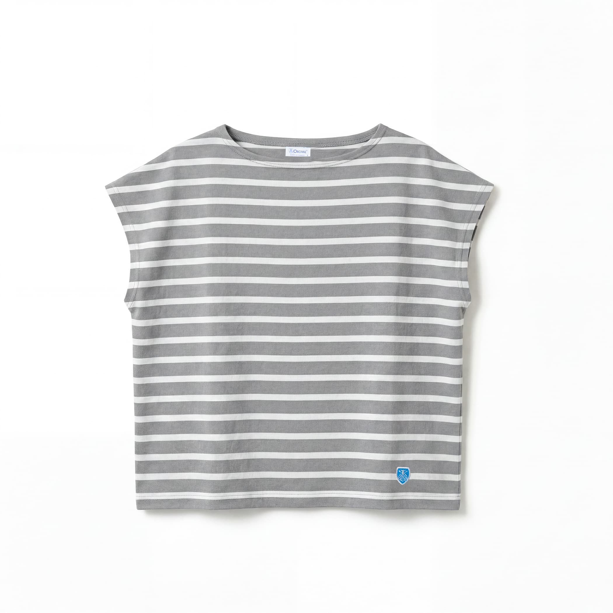 Women's Cotton Leger Boat Neck French Sleeve T-shirt