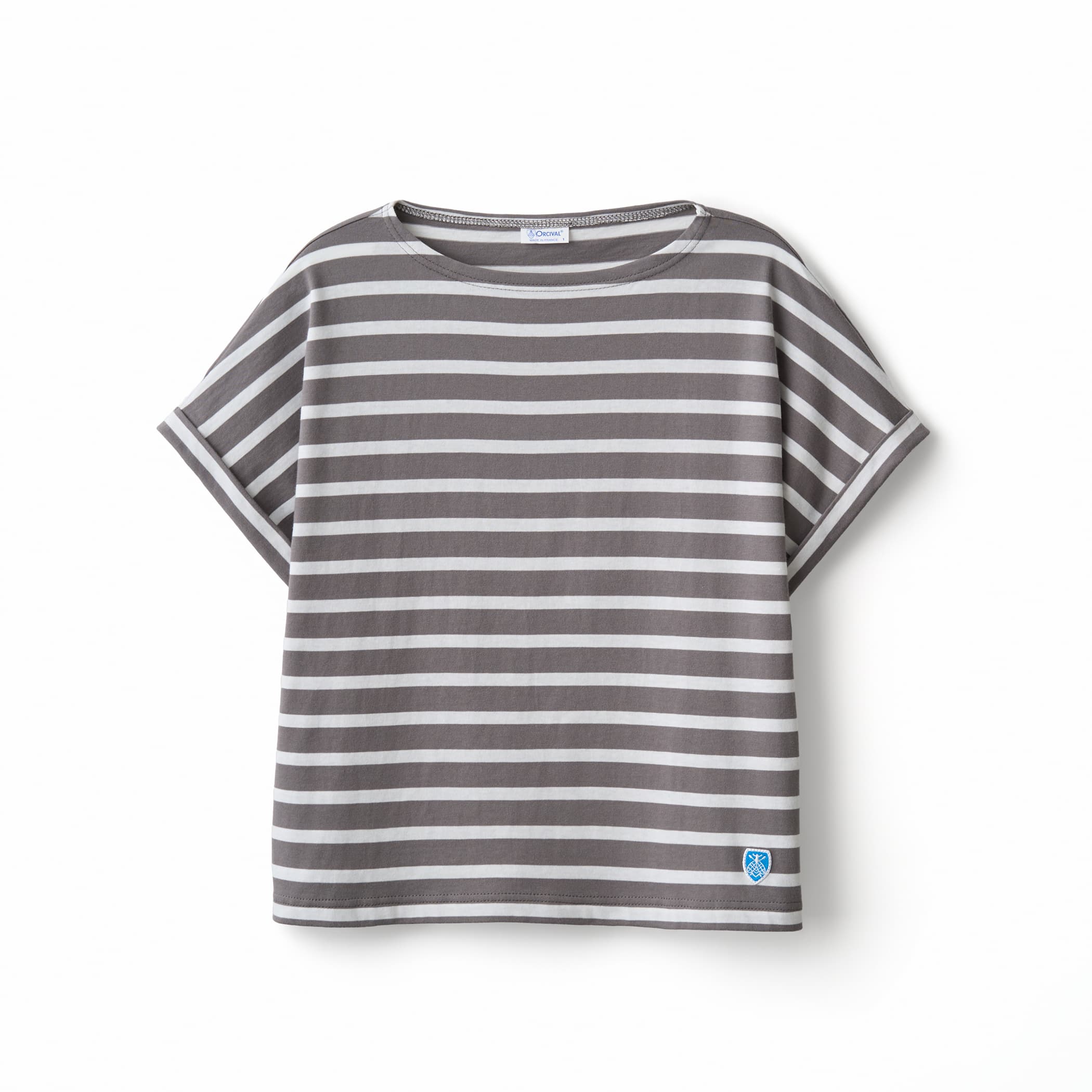 Women's Cotton Leger Boat Neck Half Sleeve T-shirt