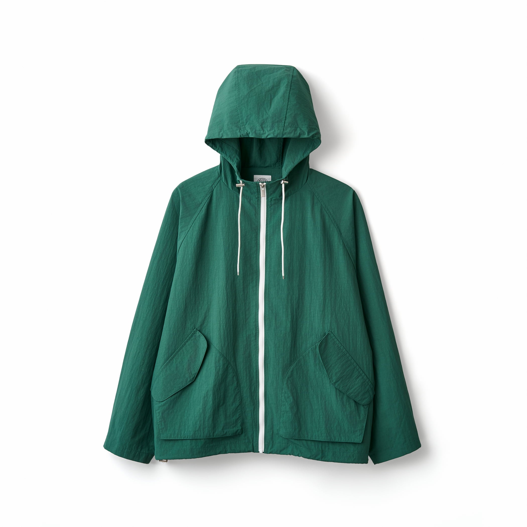 Men's Nylon Tussah Hooded Mountain Jacket