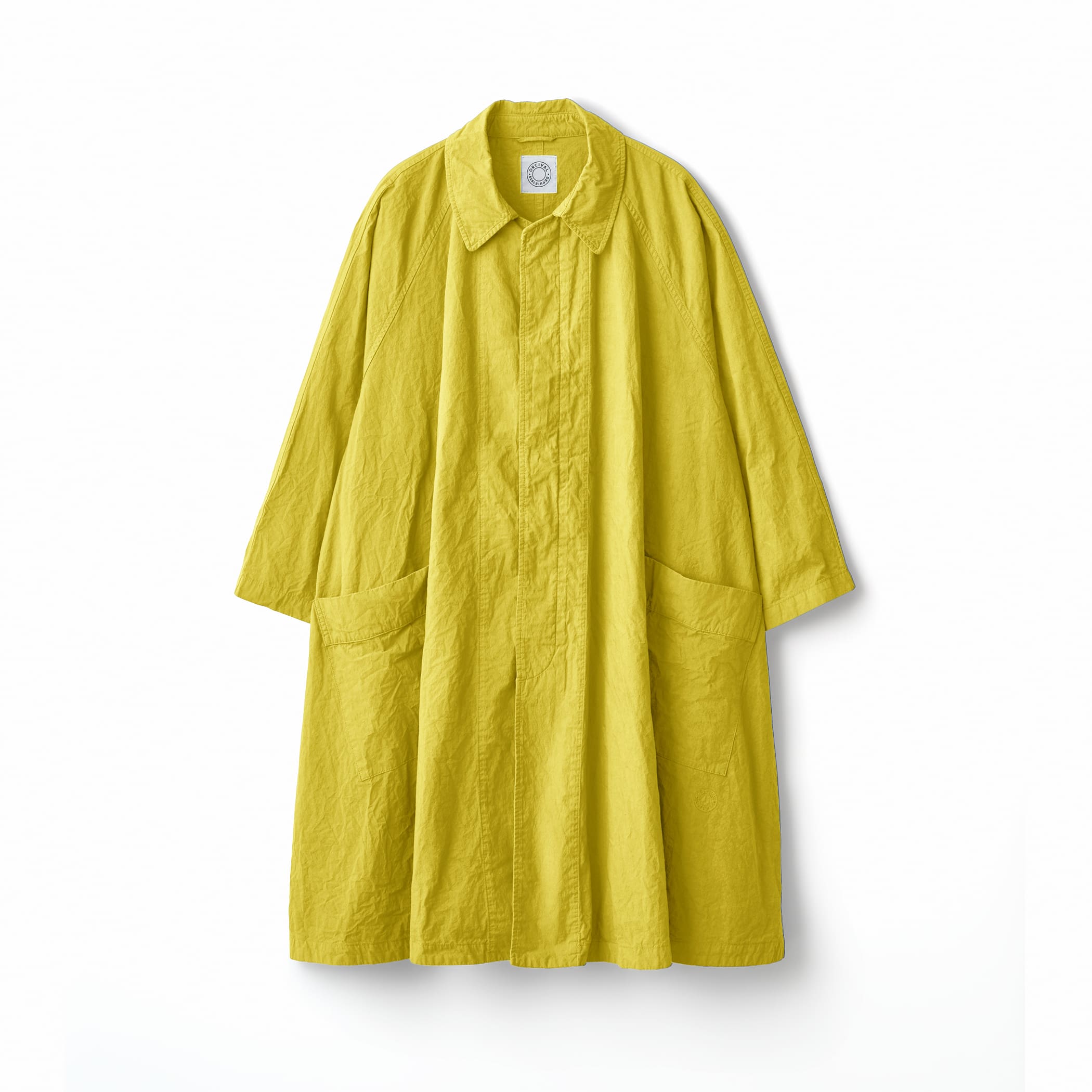 Women's Garment Dye Poplin A-line Raglan Coat