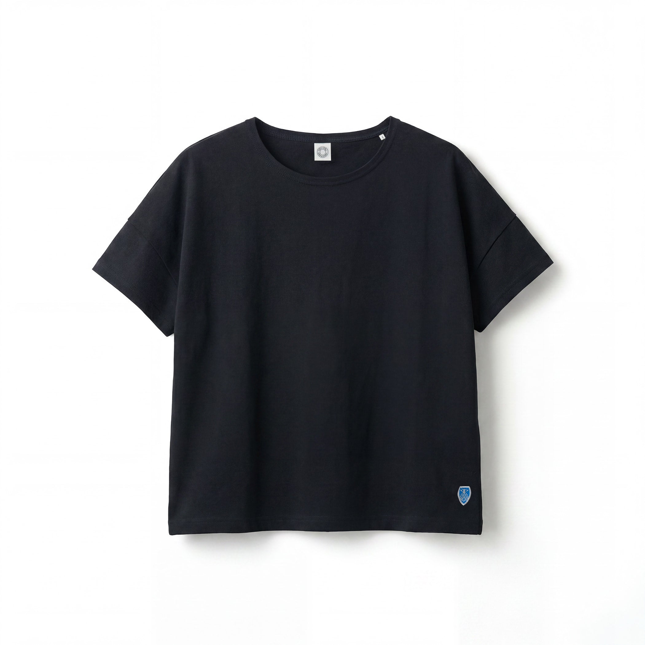 Women's Cotton Jersey Crew Neck Short Sleeve Pullover