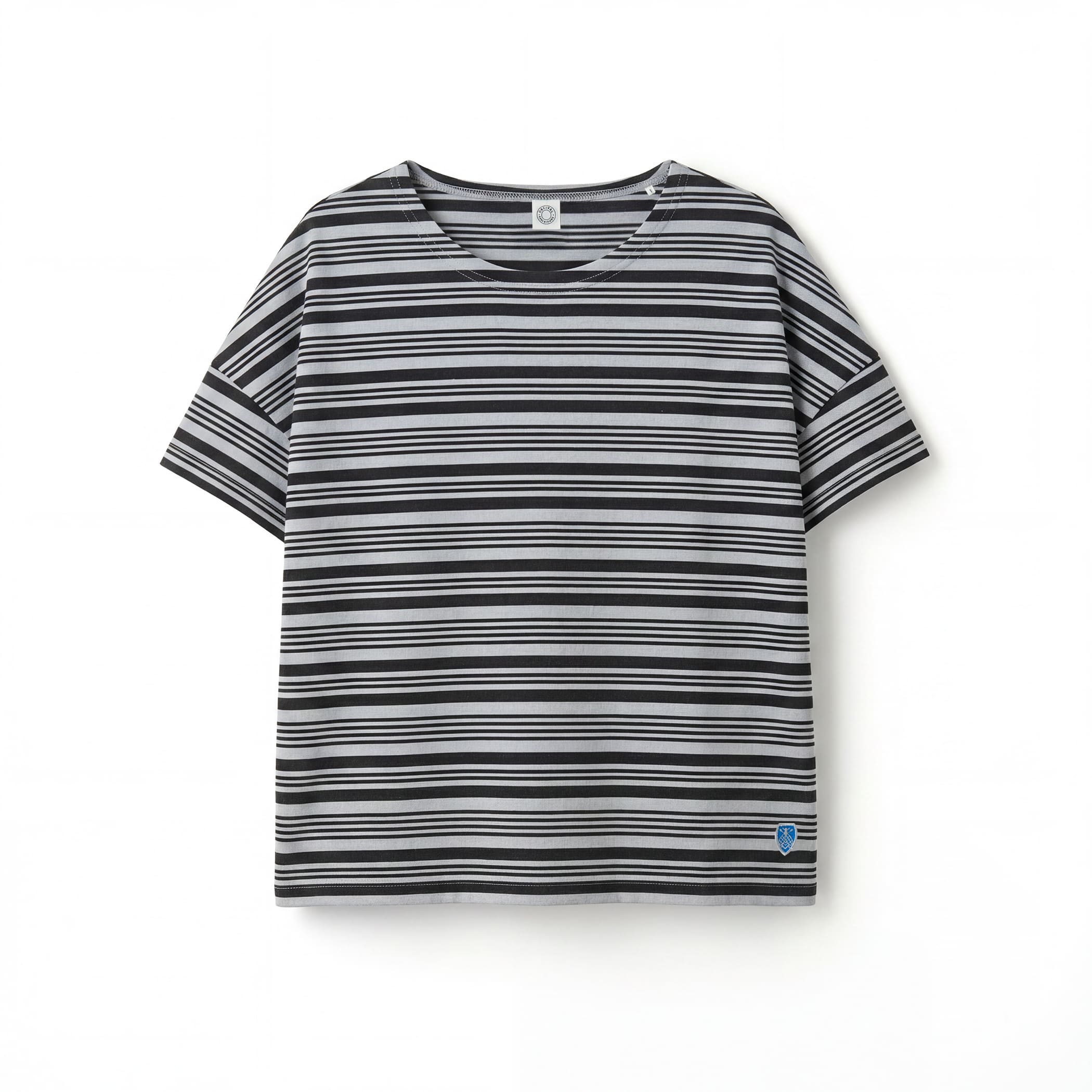 Women's Cotton Jersey Crew Neck Short Sleeve Pullover