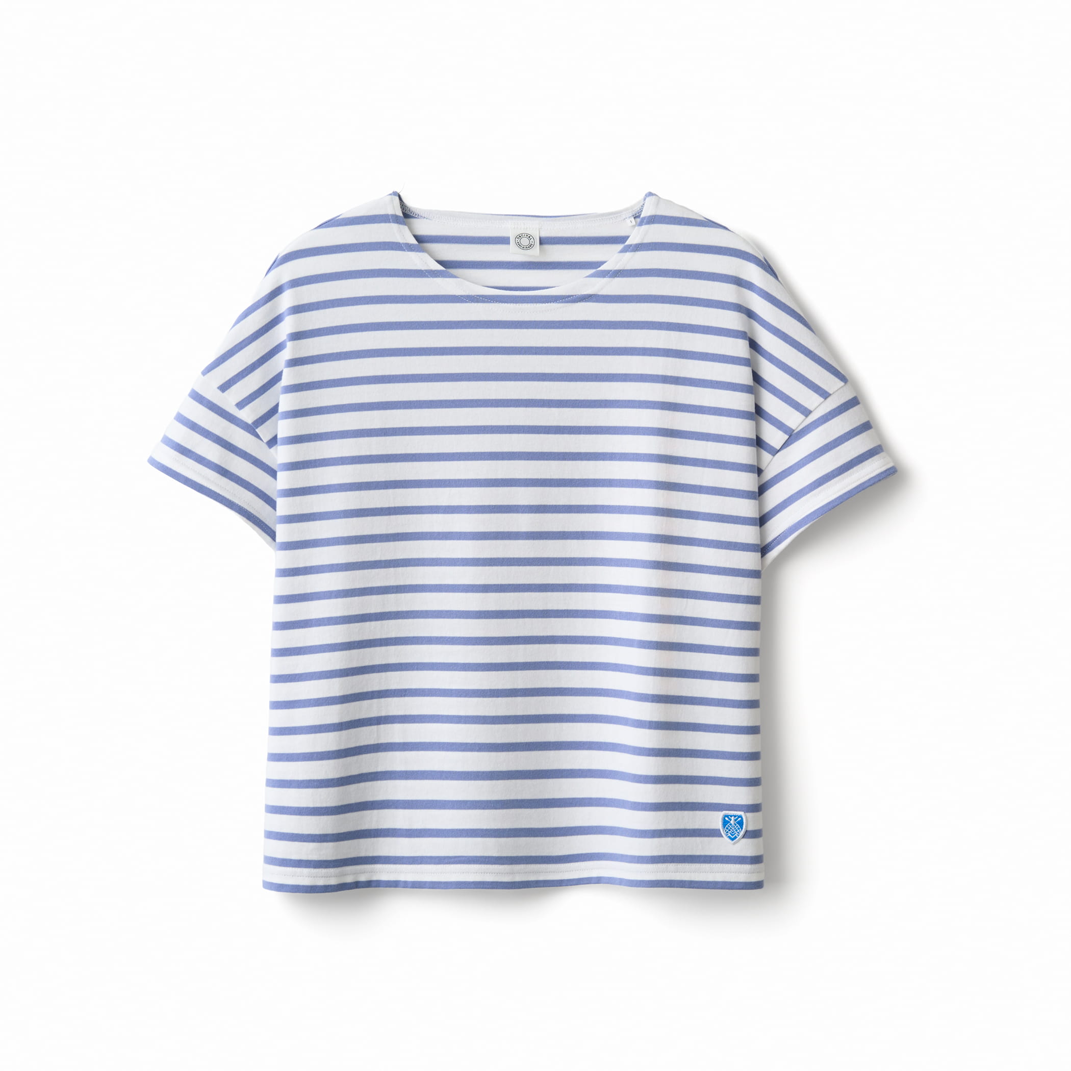 Women's Cotton Jersey Crew Neck Short Sleeve Pullover