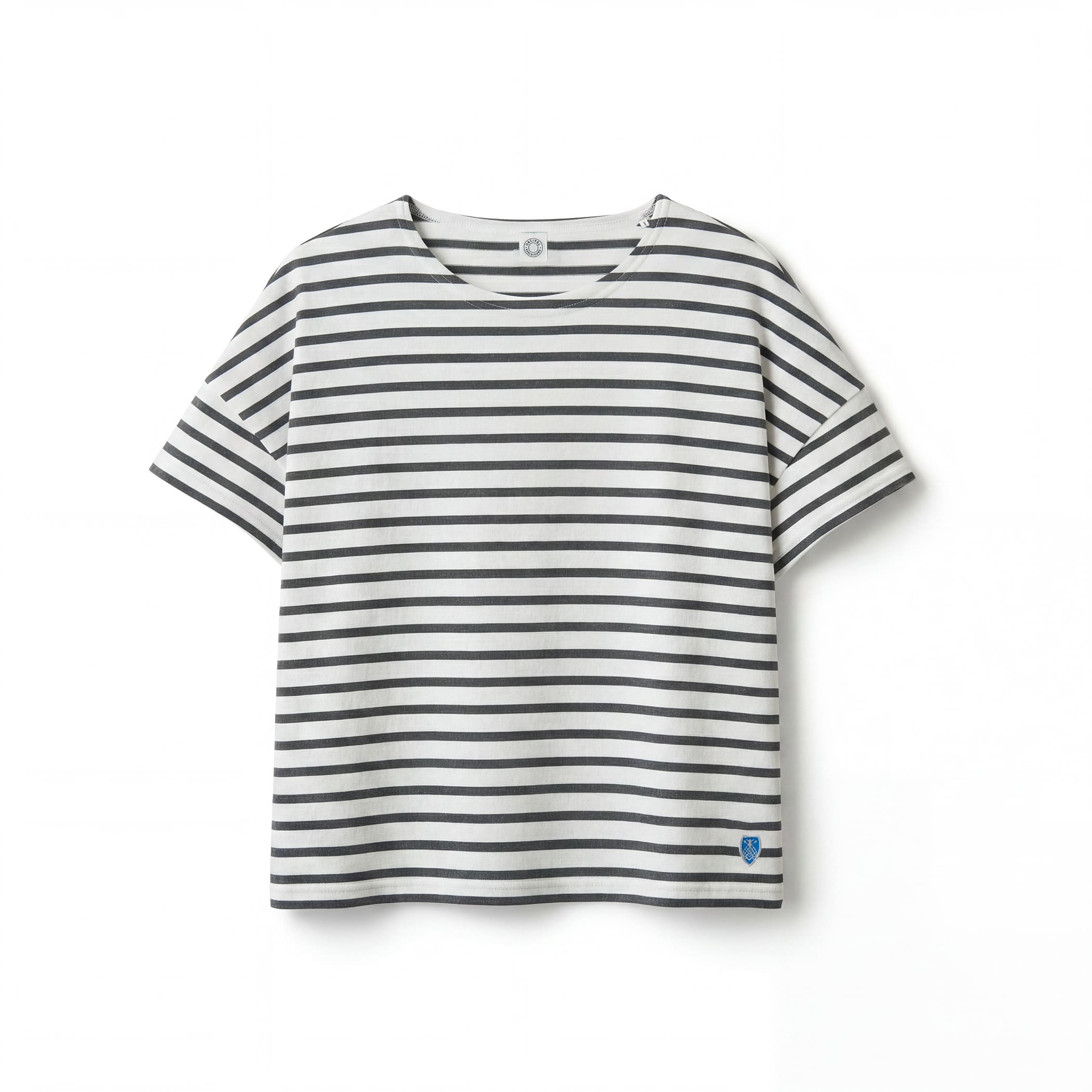 Women's Cotton Jersey Crew Neck Short Sleeve Pullover