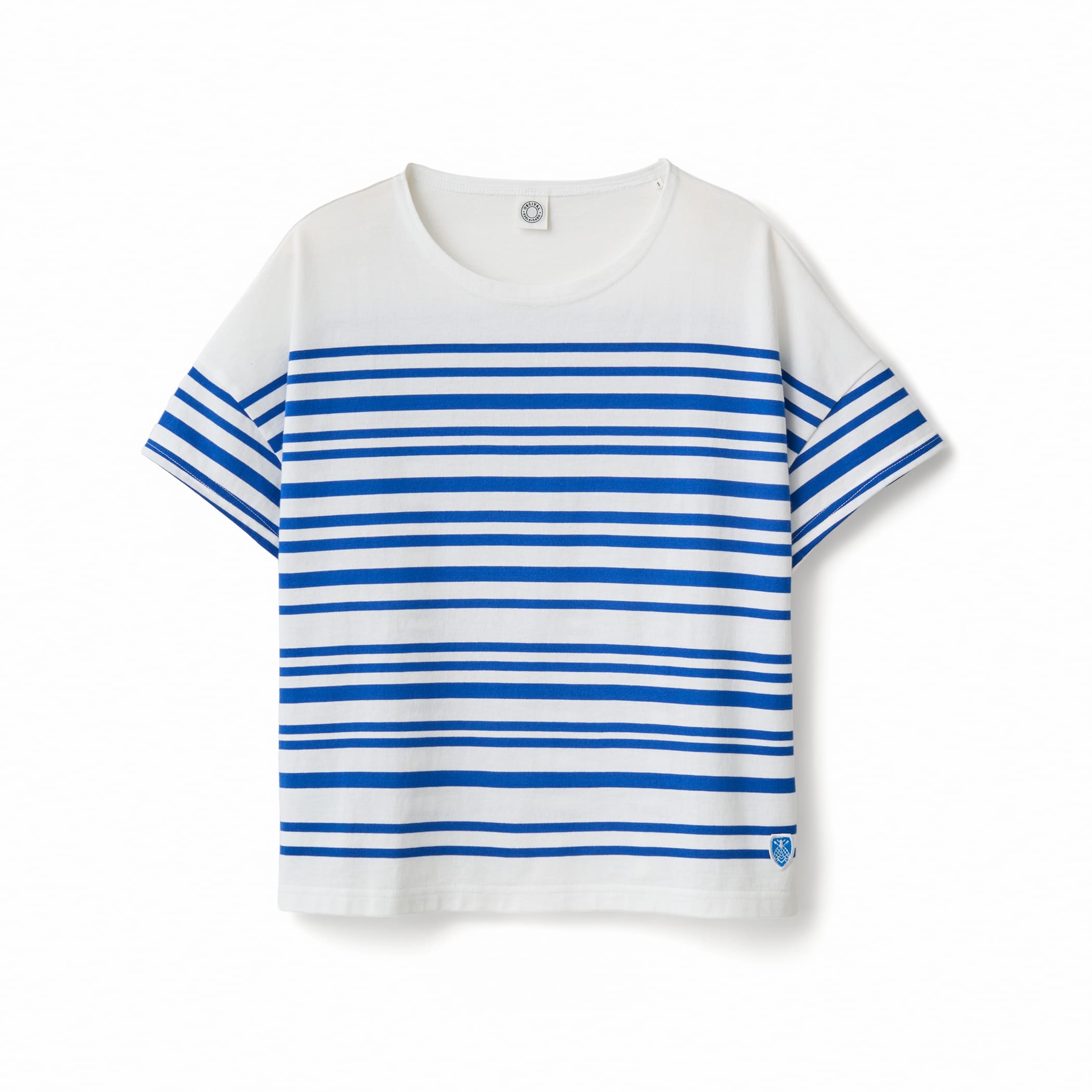 Women's Cotton Jersey Crew Neck Short Sleeve Pullover