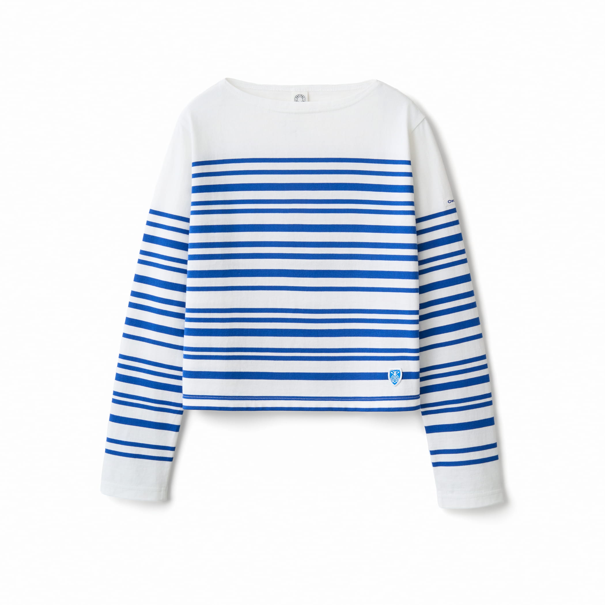 Women's Cotton Jersey Boat Neck Short Pullover