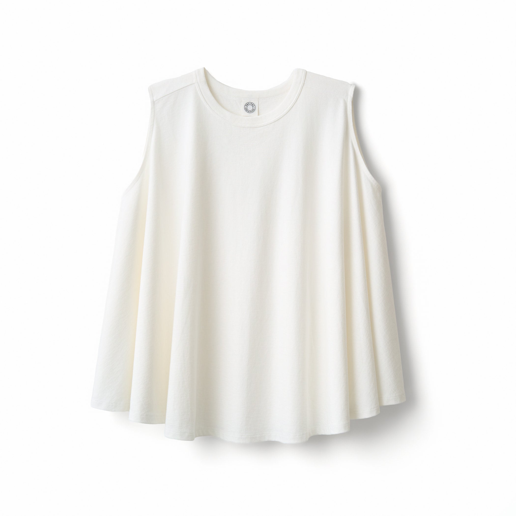 Women's Open End Jersey Sleeveless Blouse