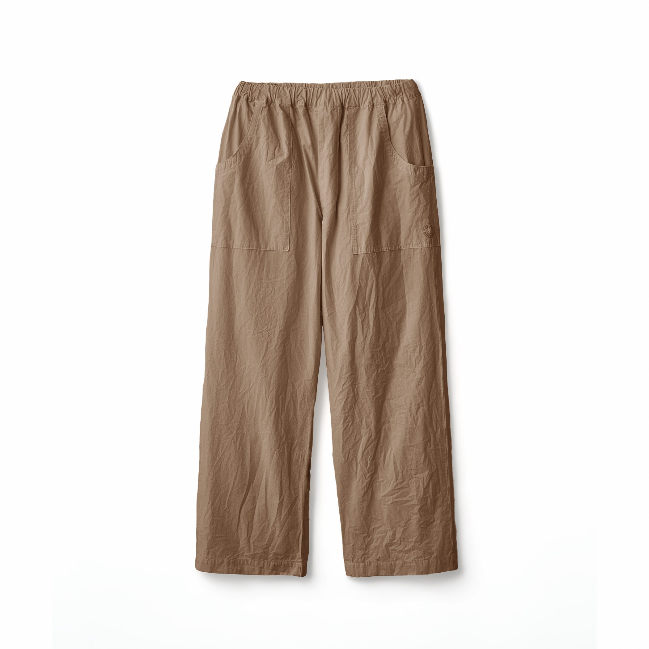 Men's Garment Dye Poplin Semi Wide Straight Pants｜ORCIVAL