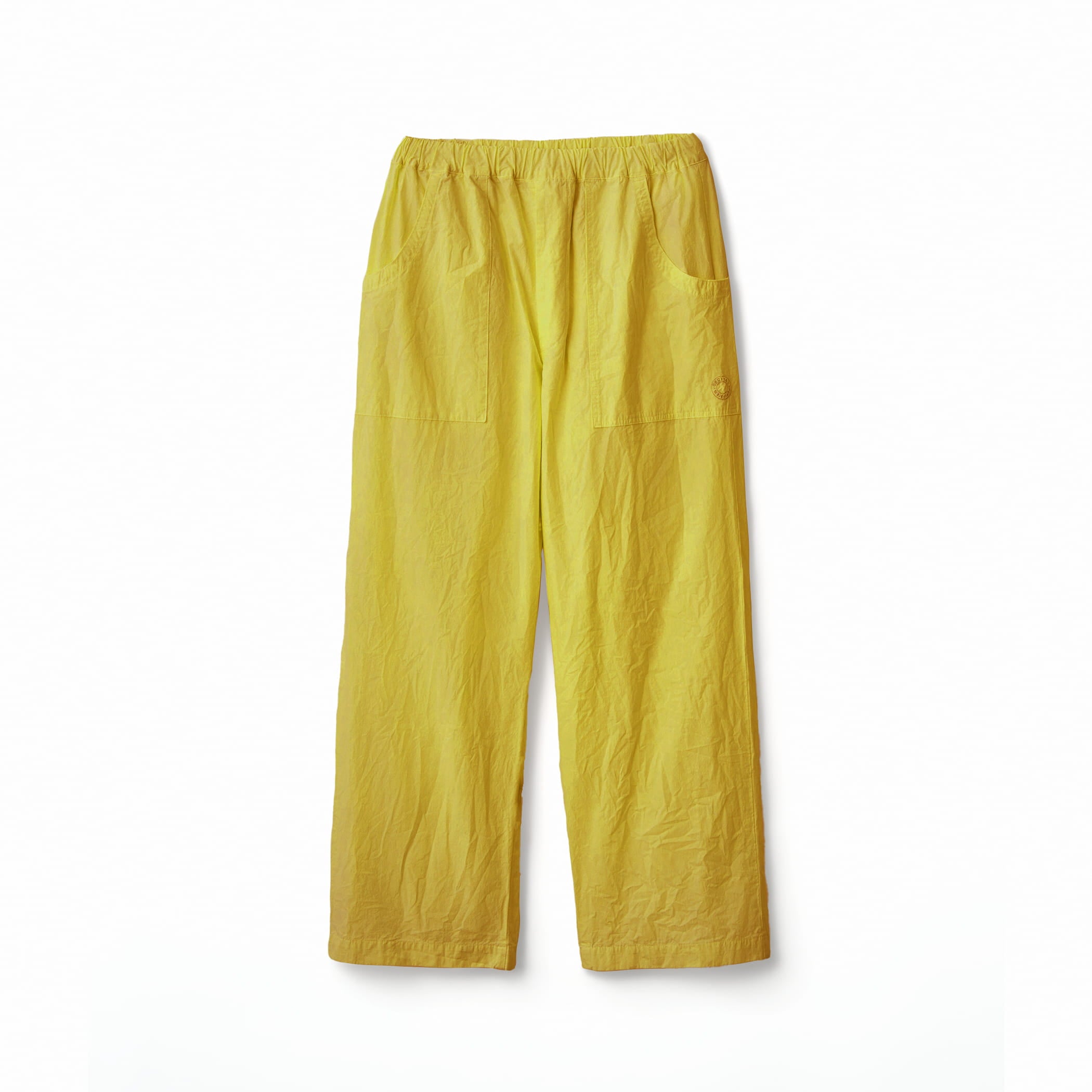 Men's Garment Dye Poplin Semi Wide Straight Pants｜ORCIVAL