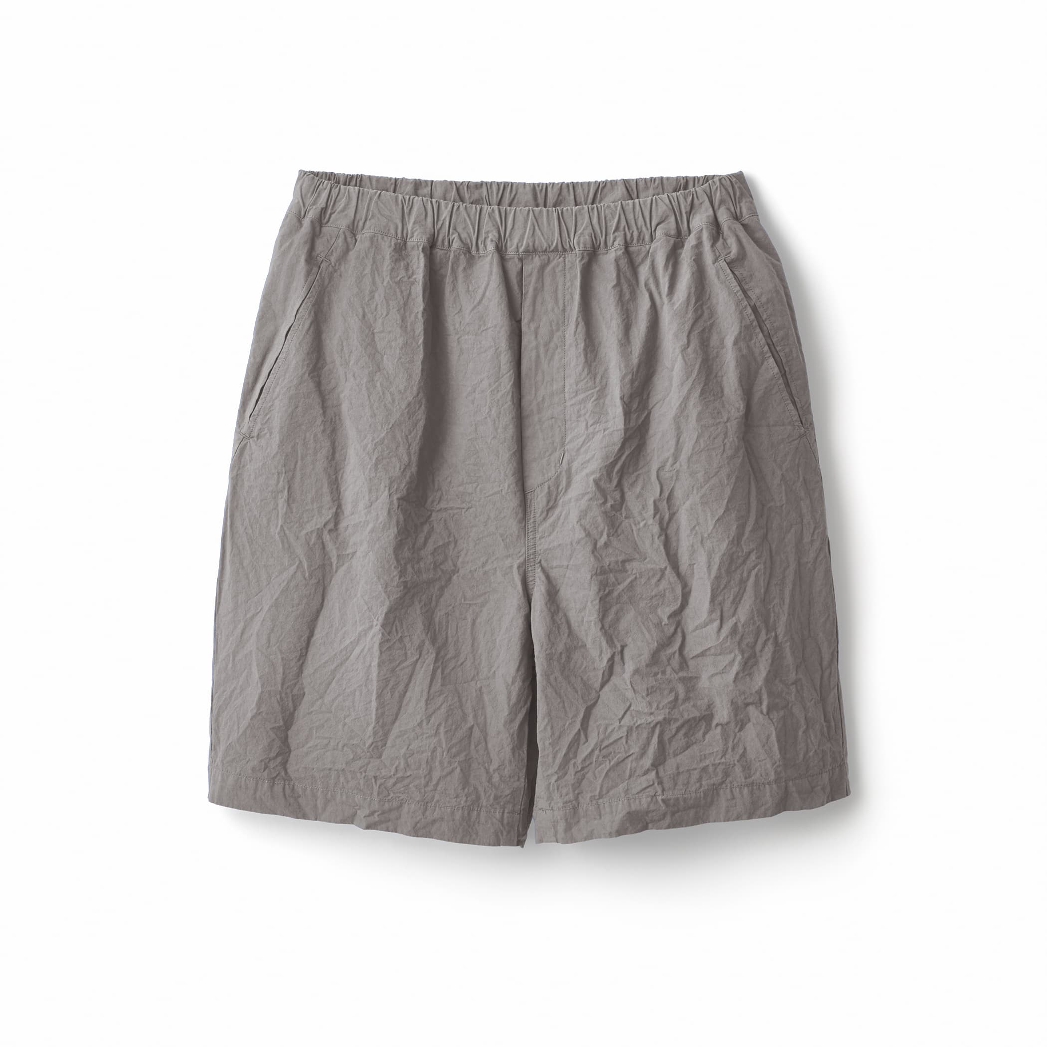 Garment Dye Poplin Easy Short Pants