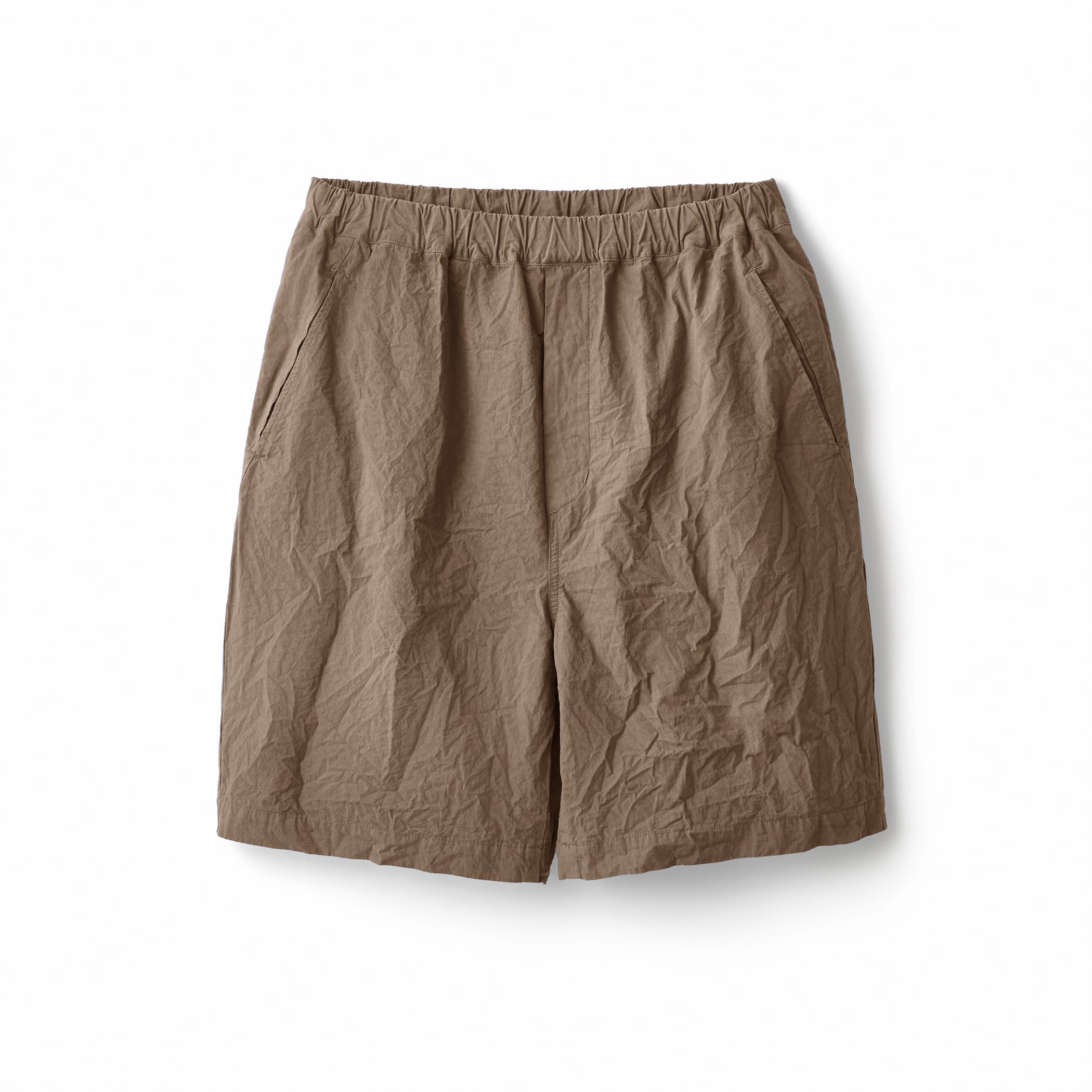 Garment Dye Poplin Easy Short Pants