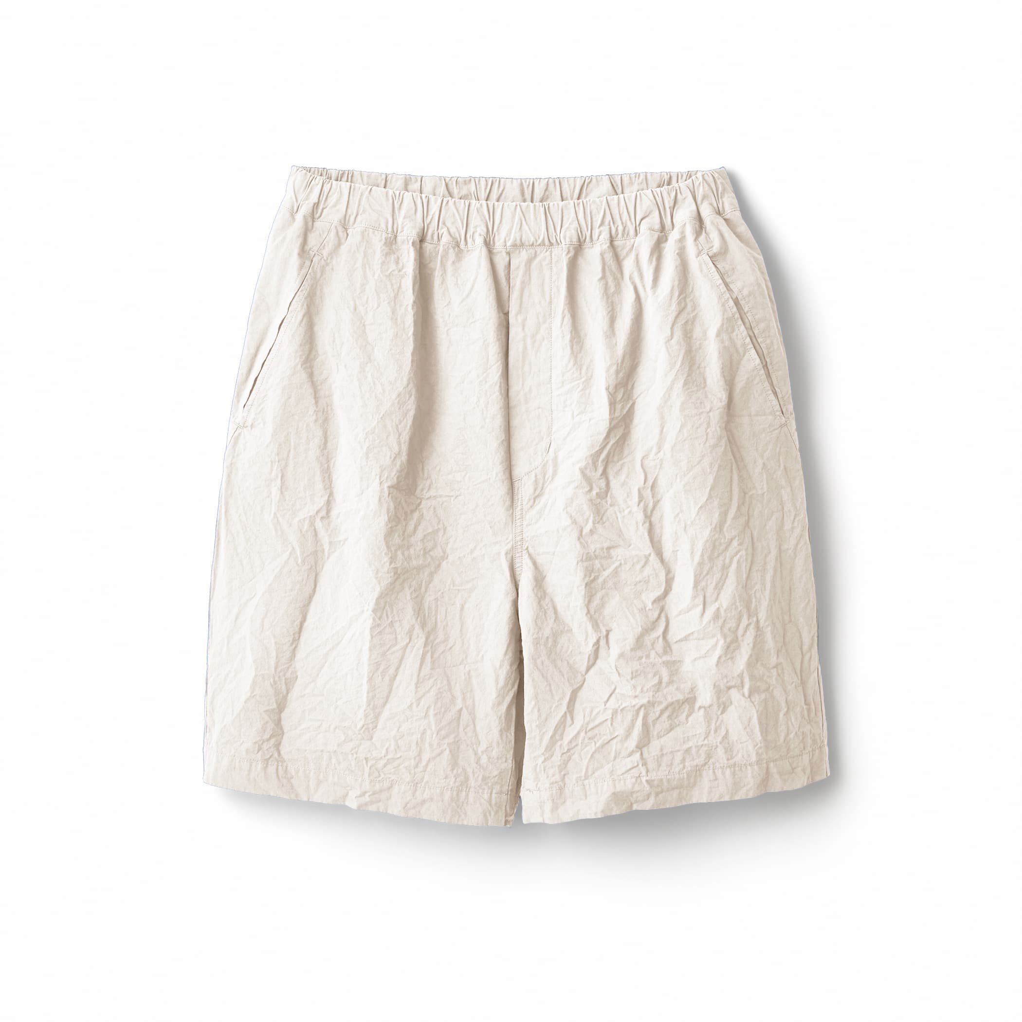 Garment Dye Poplin Easy Short Pants