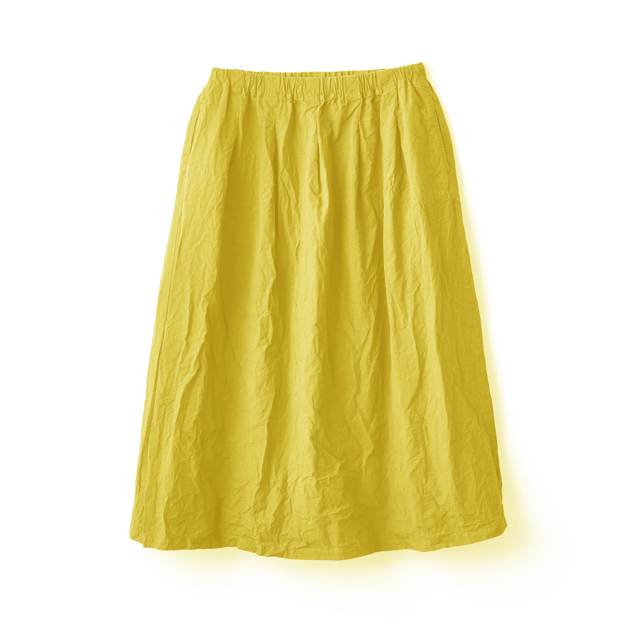 Women's Garment Dye Poplin A-line Easy Skirt｜ORCIVAL
