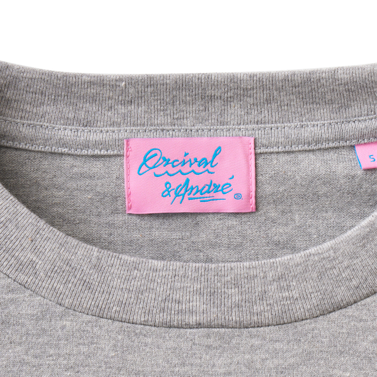 【ORCIVAL×ANDRE】 Short Sleeve Crew Neck T-shirt