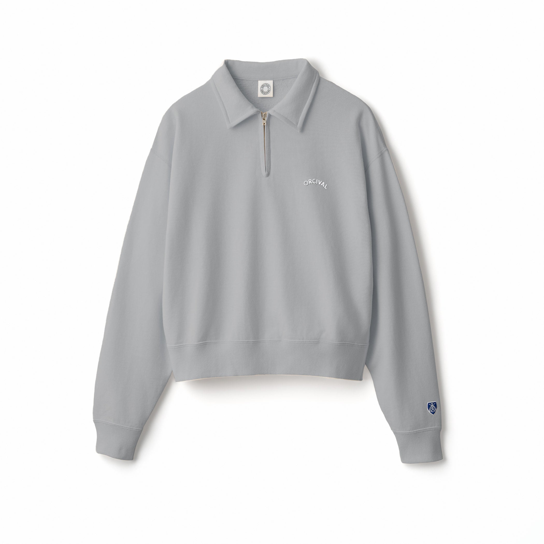 Women's Light French Terry Half Zip Sweat