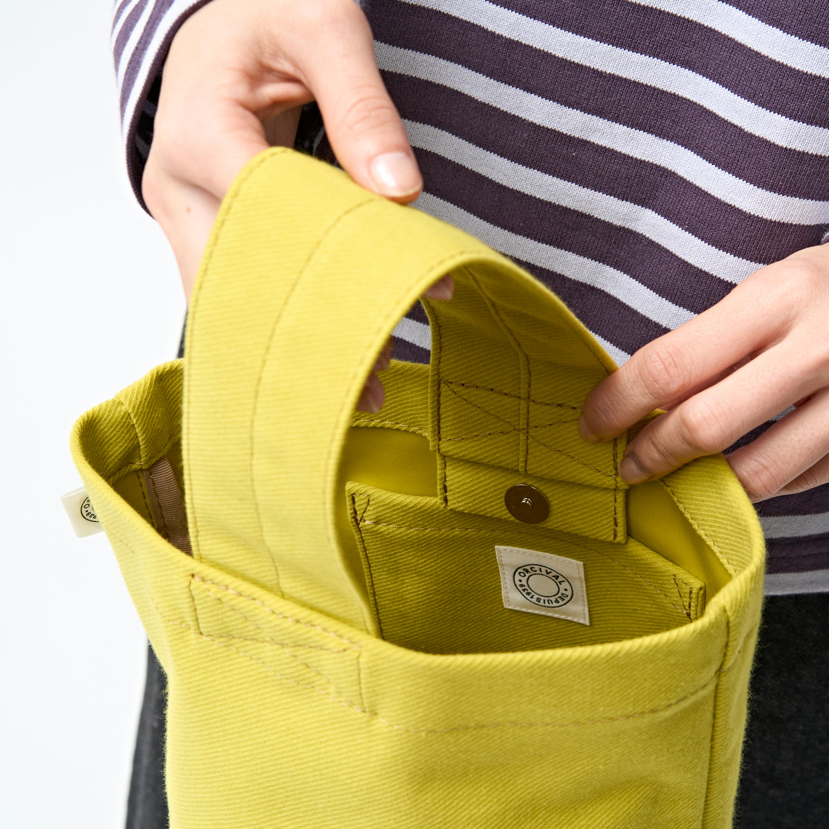 Twill One Handle Tote