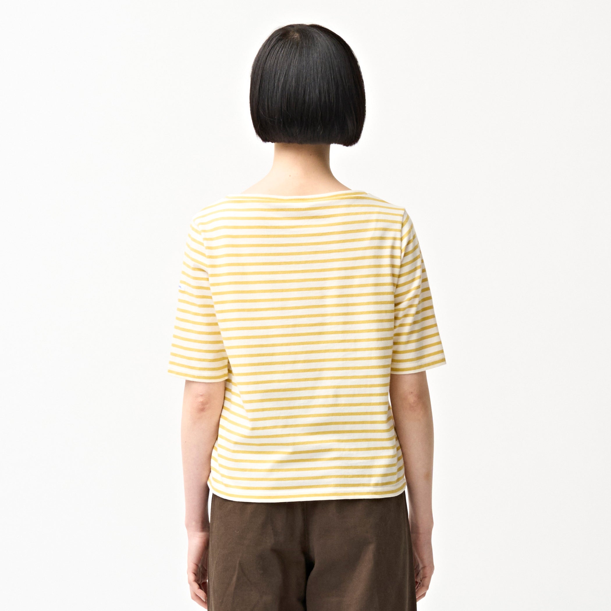 Women's Cotton Leger Boat Neck Half Sleeve Pullover