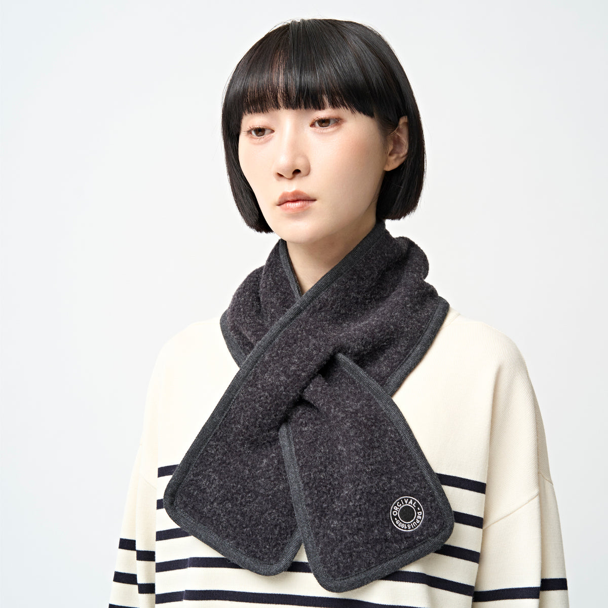Napping Brushed Fleece Neck Warmer