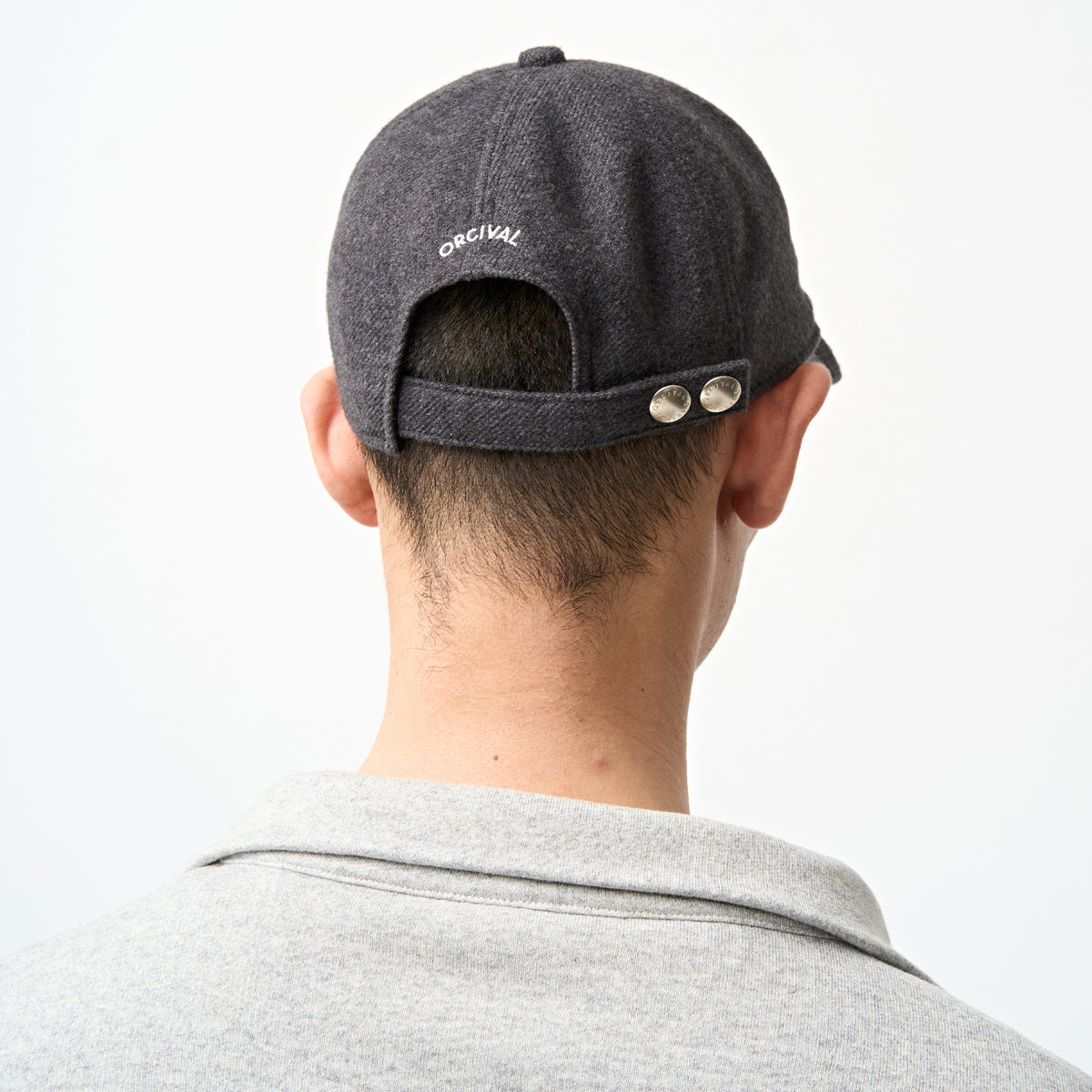 Polyester Tweedy Serge 6Panel Cap