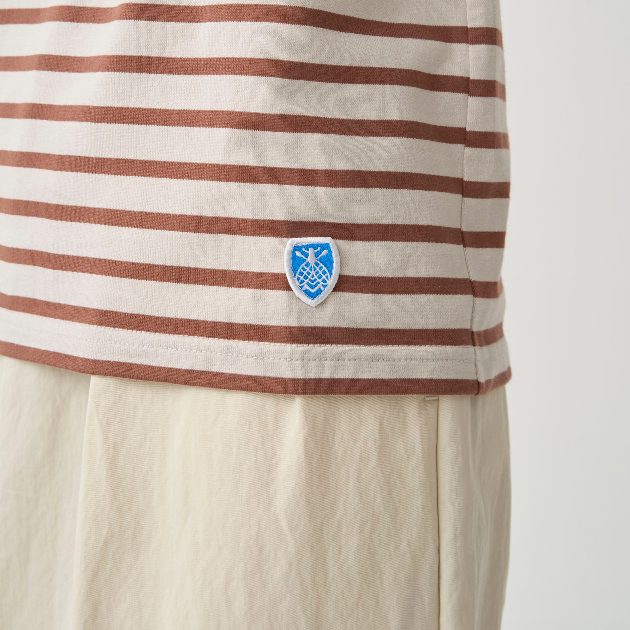 Women's Cotton Jersey Boat Neck Half Sleeve Pullover